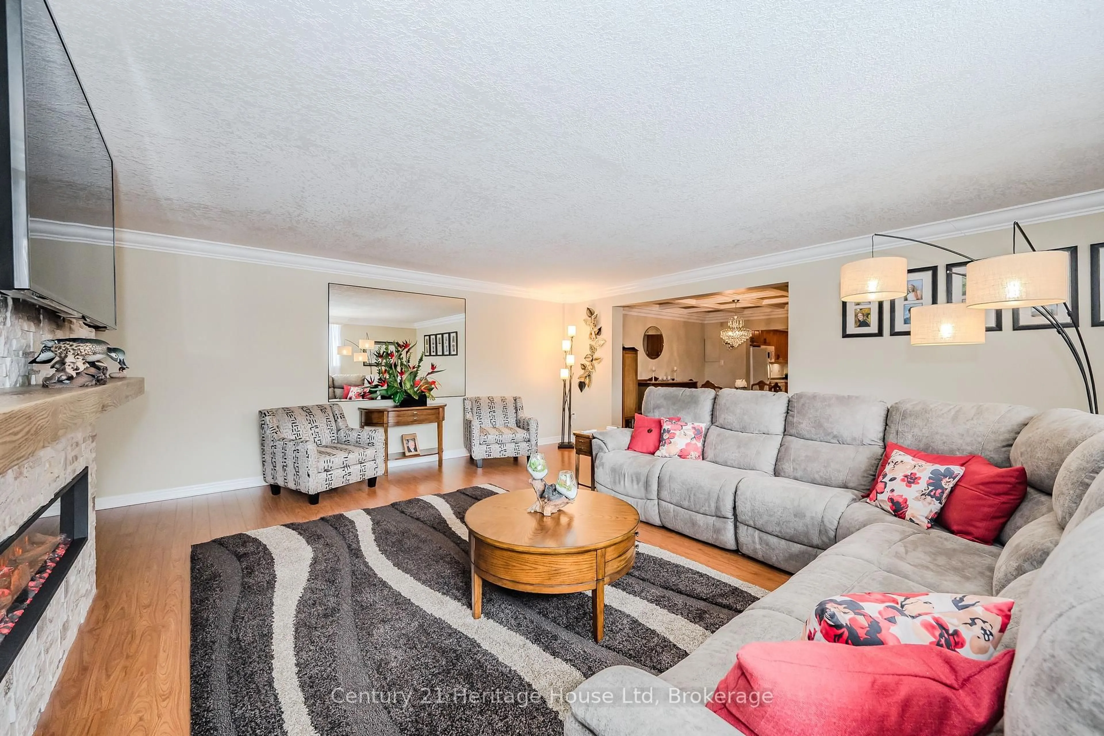 Living room with furniture, unknown for 93 Westwood Rd #306, Guelph Ontario N1H 7J6