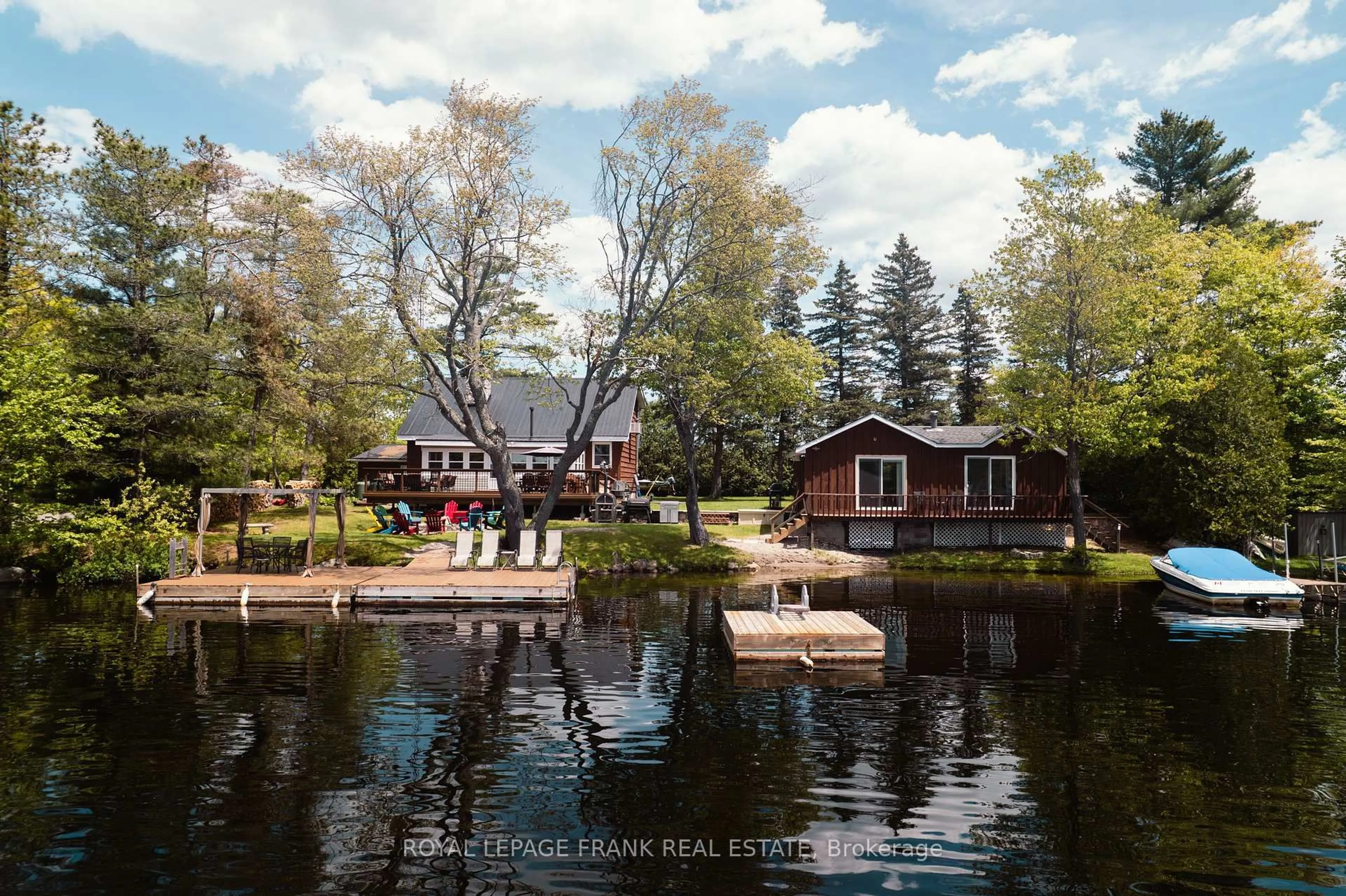 A pic from outside/outdoor area/front of a property/back of a property/a pic from drone, water/lake/river/ocean view for 5620 County Rd 46 N/A, Havelock-Belmont-Methuen Ontario K0L 1Z0