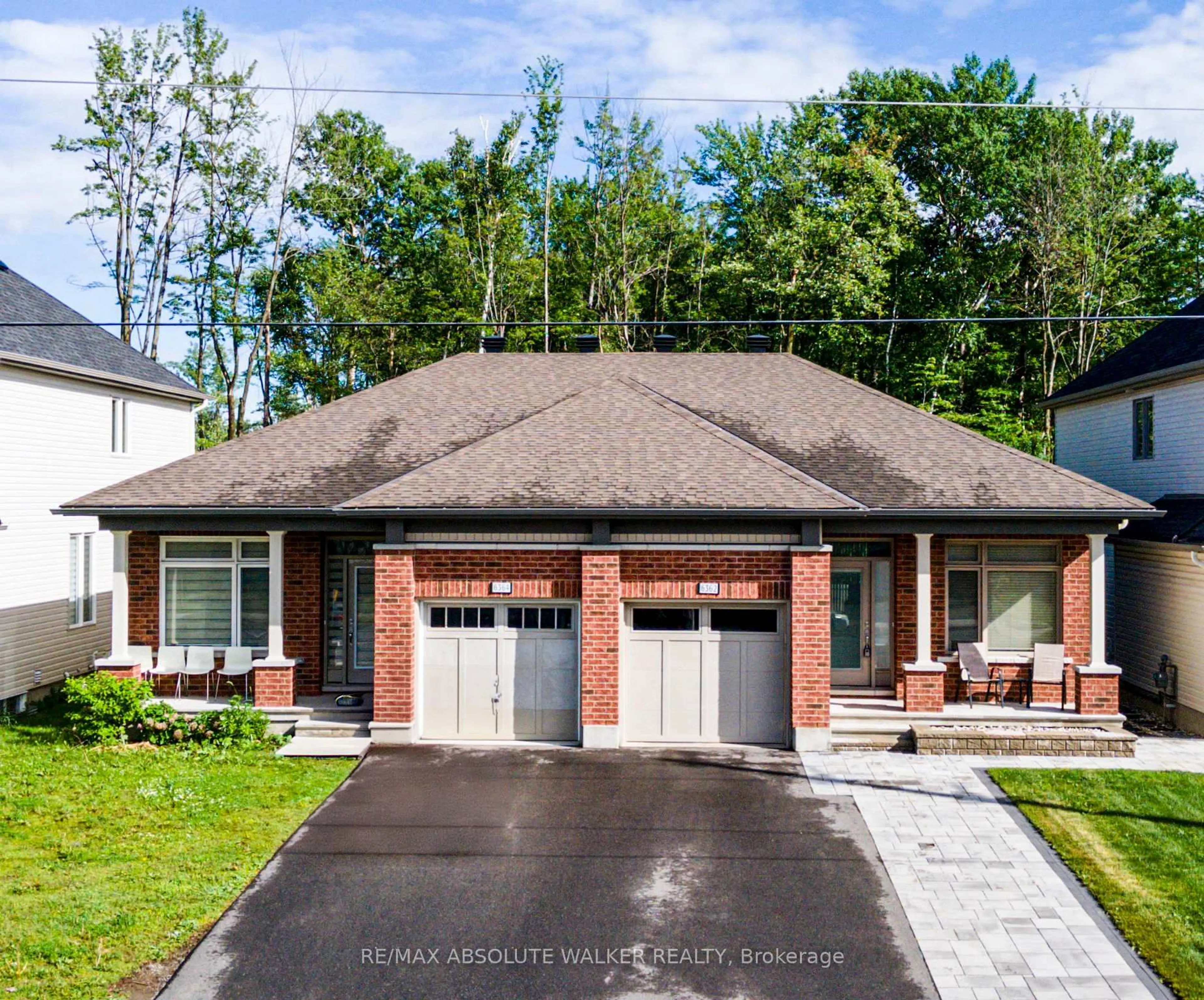 Home with brick exterior material, street for 6362 RENAUD Rd, Ottawa Ontario K1W 0R9