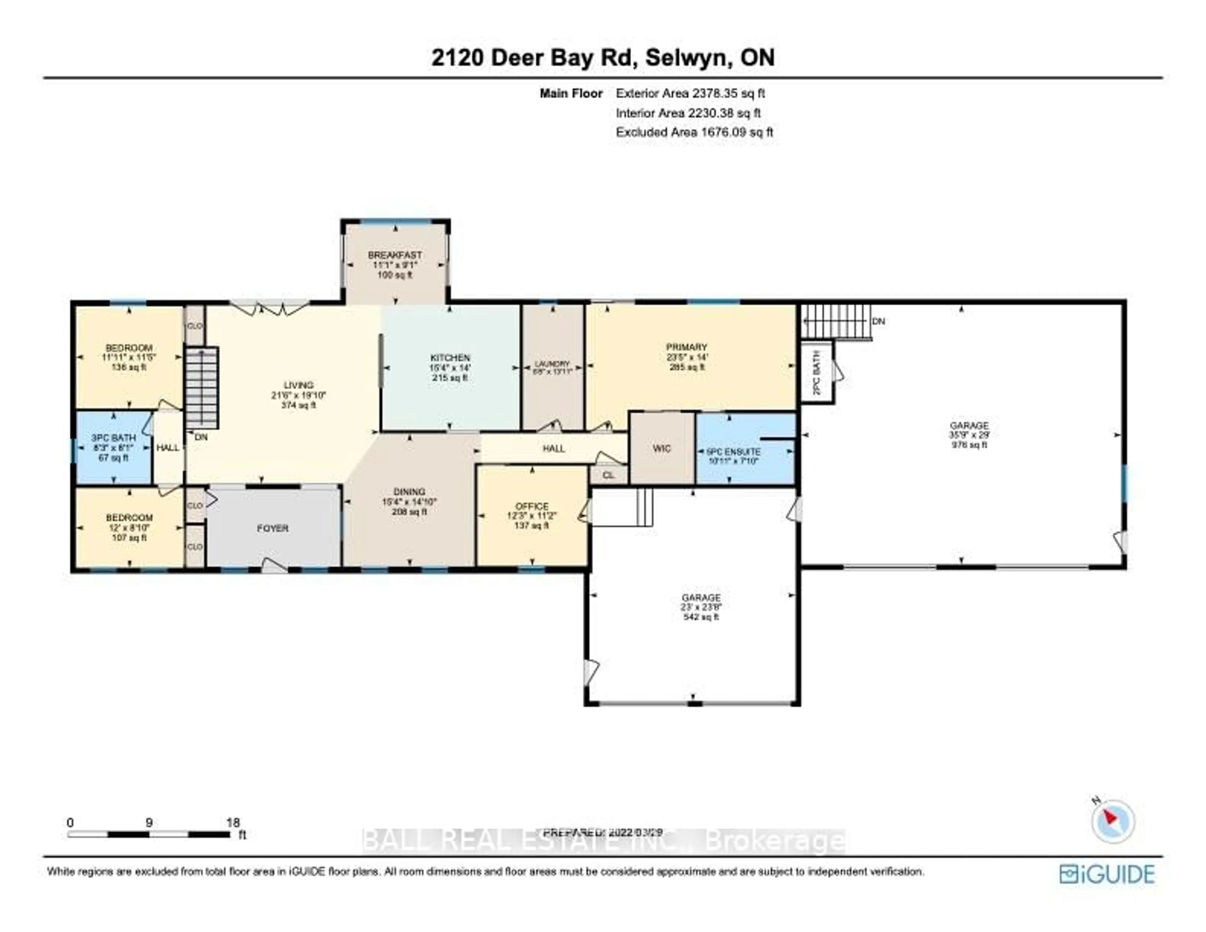 Floor plan for 2120 Deer Bay Rd, Selwyn Ontario K0L 2H0
