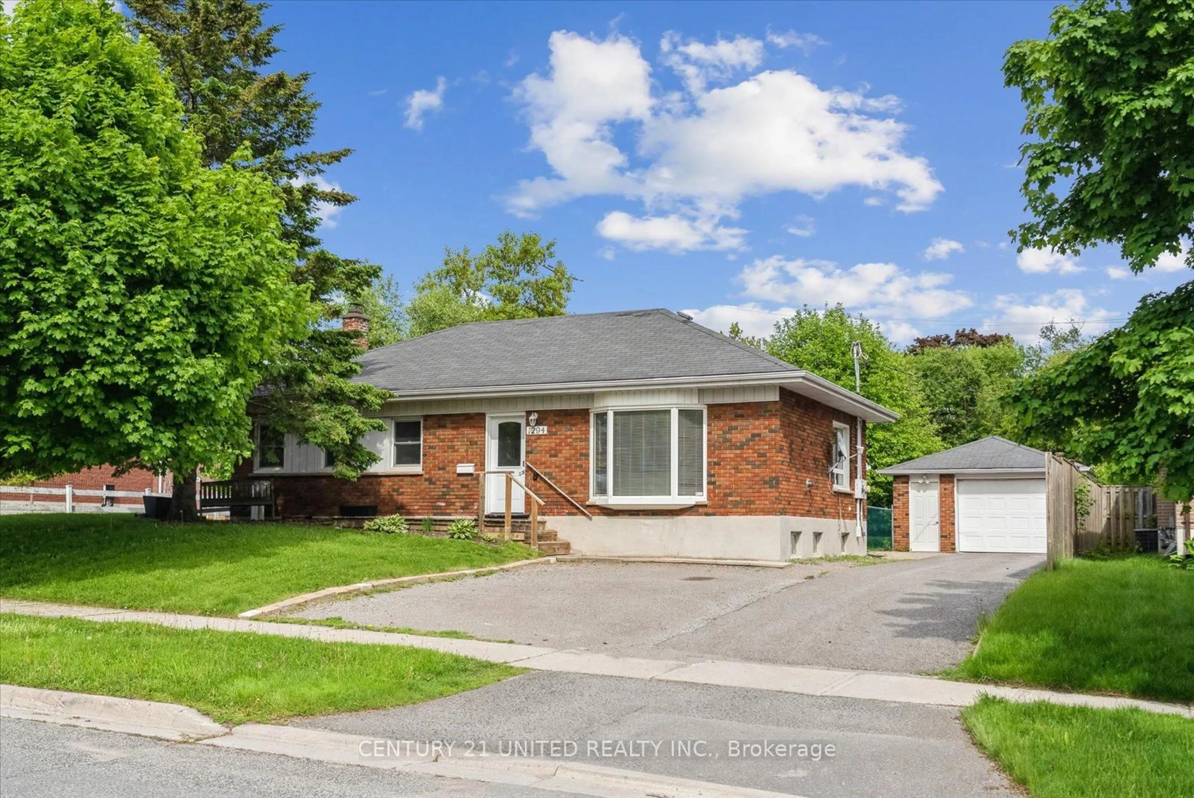 Home with brick exterior material, street for 1294 Victory Dr, Peterborough Central Ontario K9J 4T7