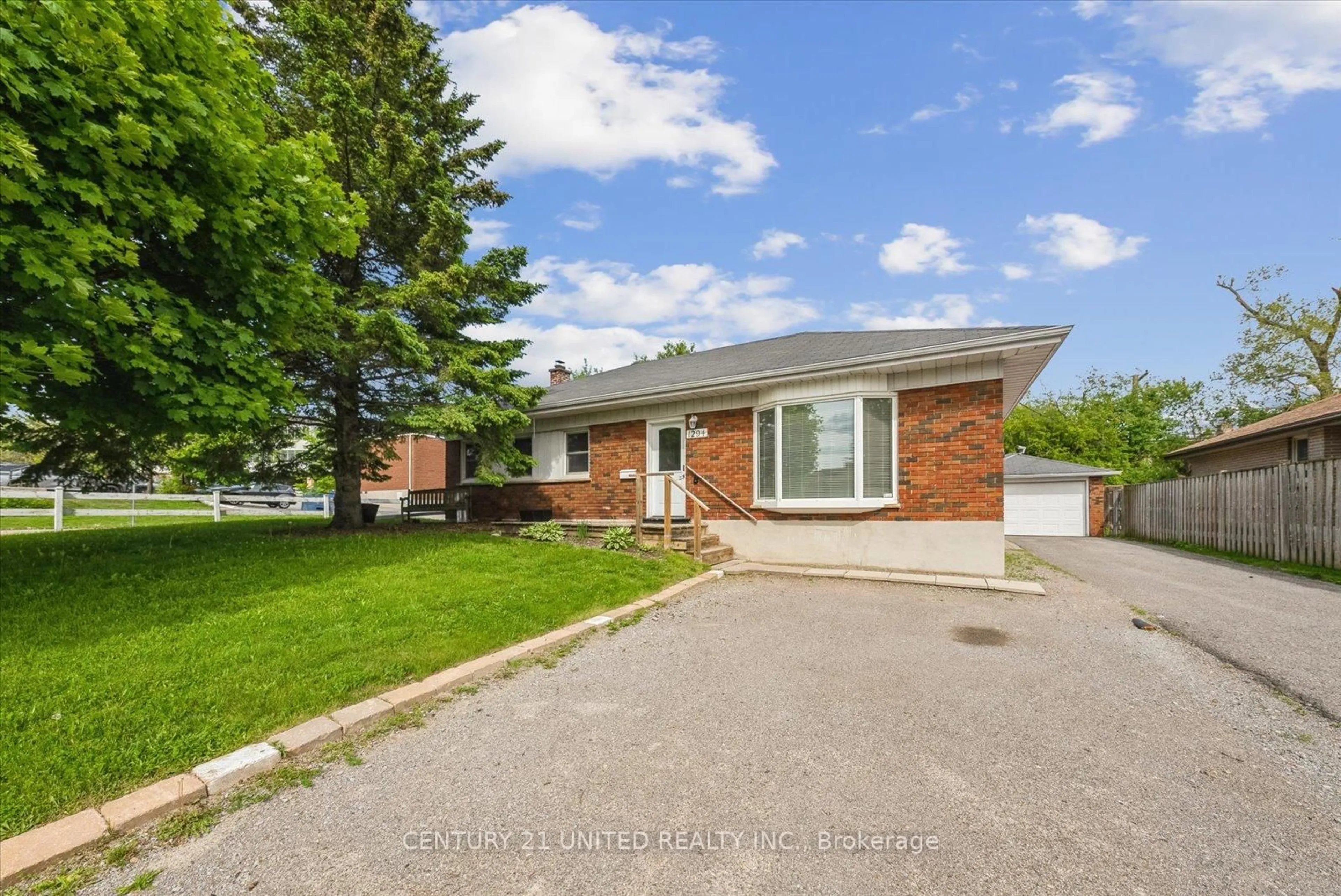 Home with brick exterior material, street for 1294 Victory Dr, Peterborough Central Ontario K9J 4T7