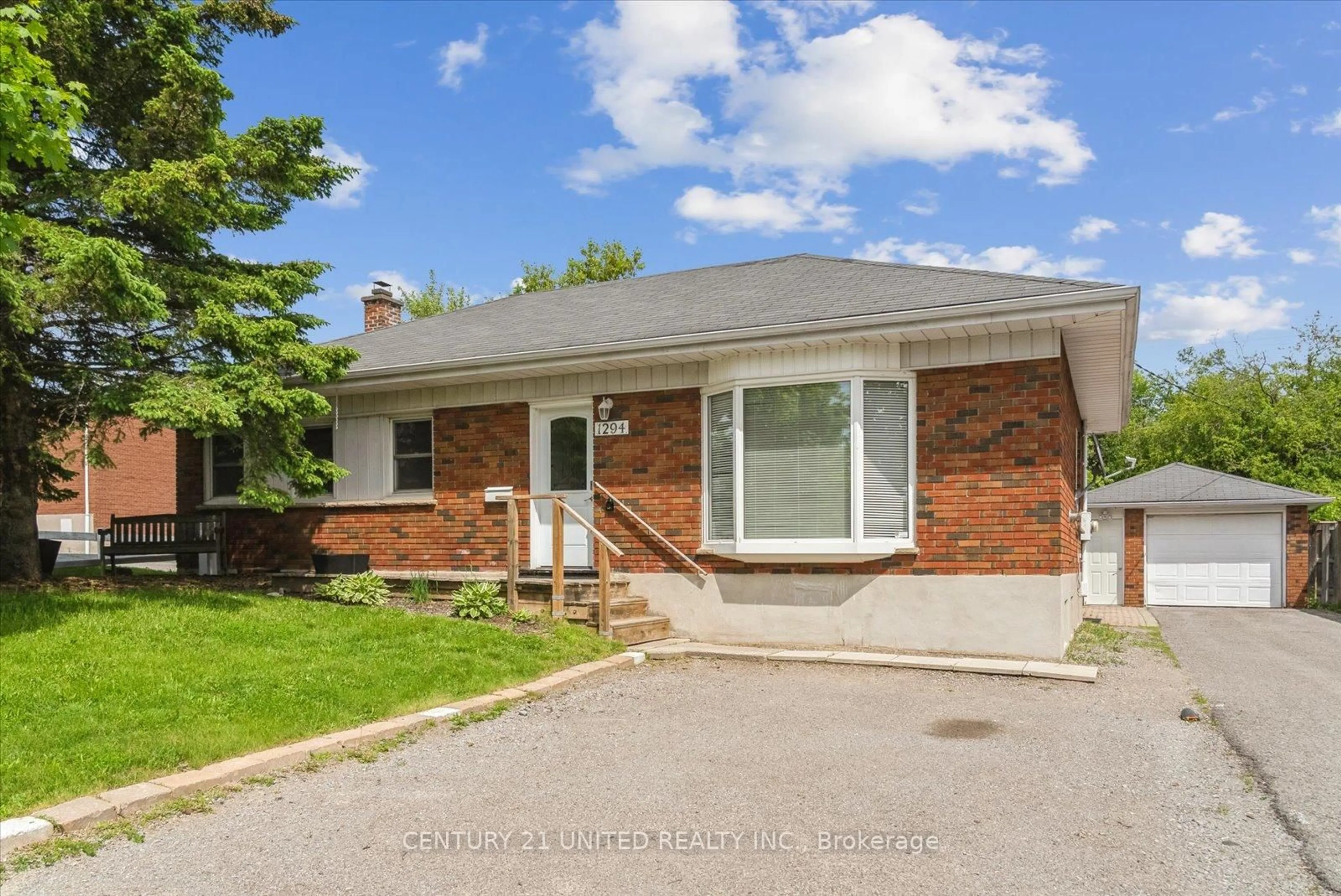 Home with brick exterior material, street for 1294 Victory Dr, Peterborough Central Ontario K9J 4T7