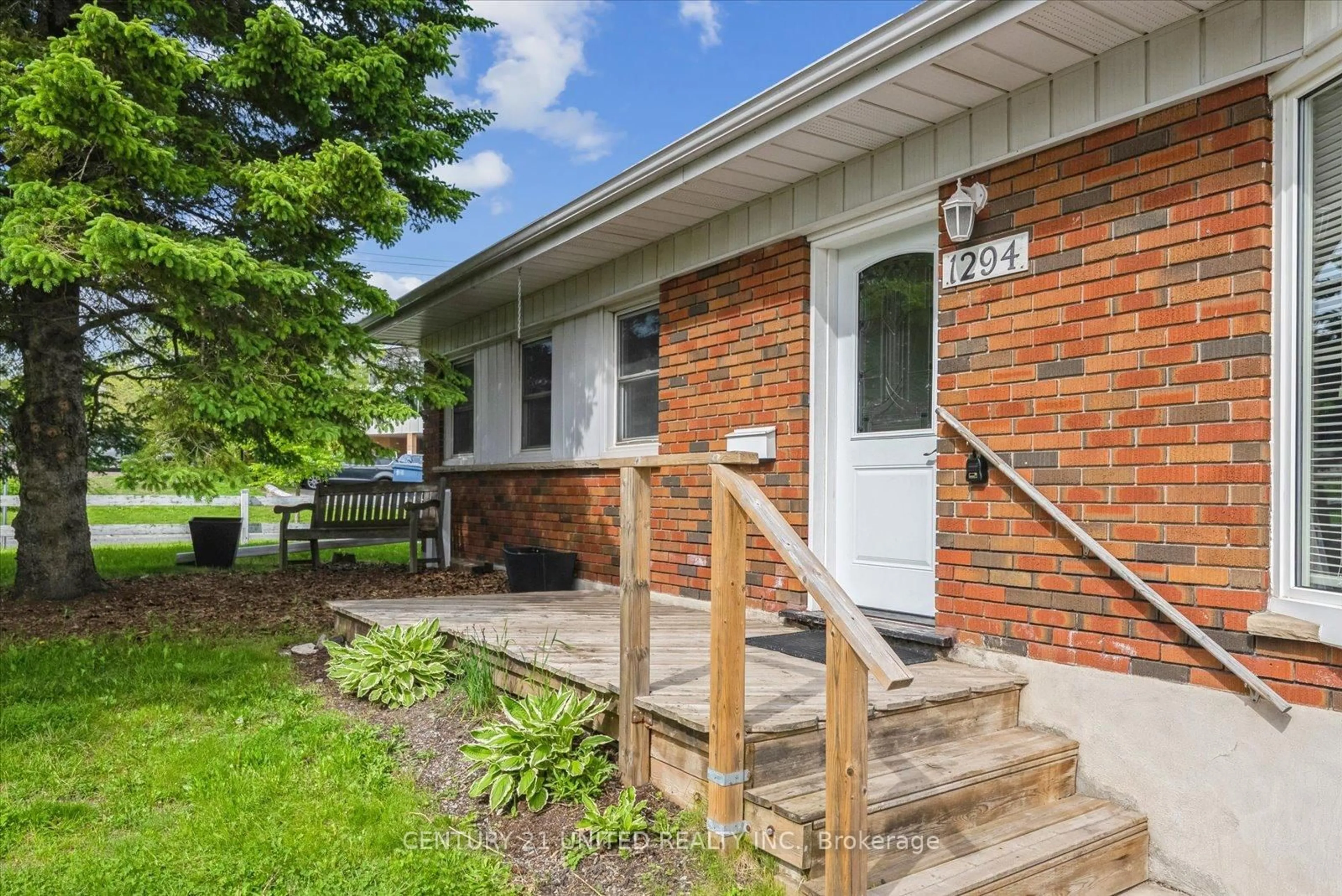Home with brick exterior material, street for 1294 Victory Dr, Peterborough Central Ontario K9J 4T7