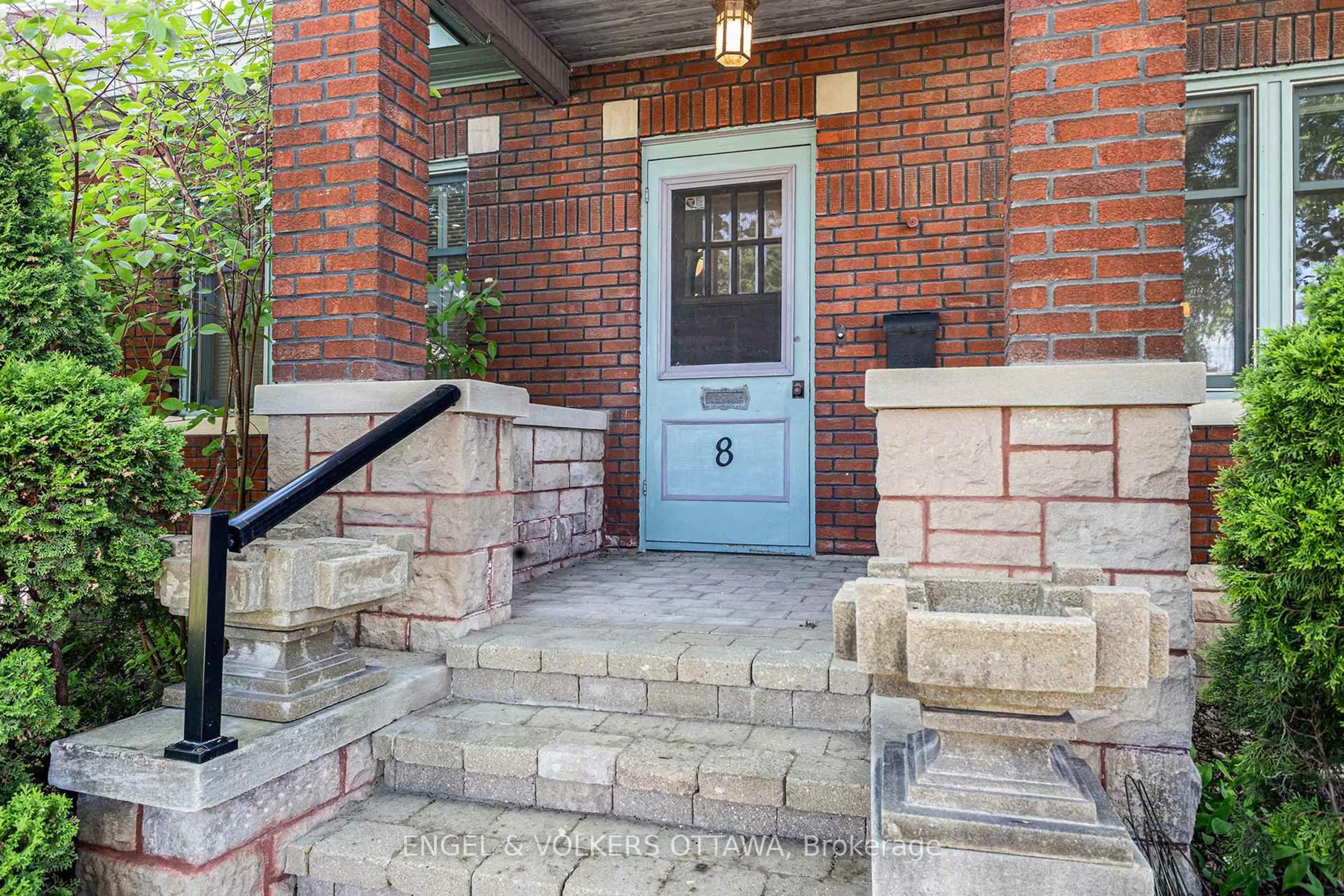 Home with brick exterior material, street for 8 Granville Ave, Ottawa Ontario K1Y 0M4