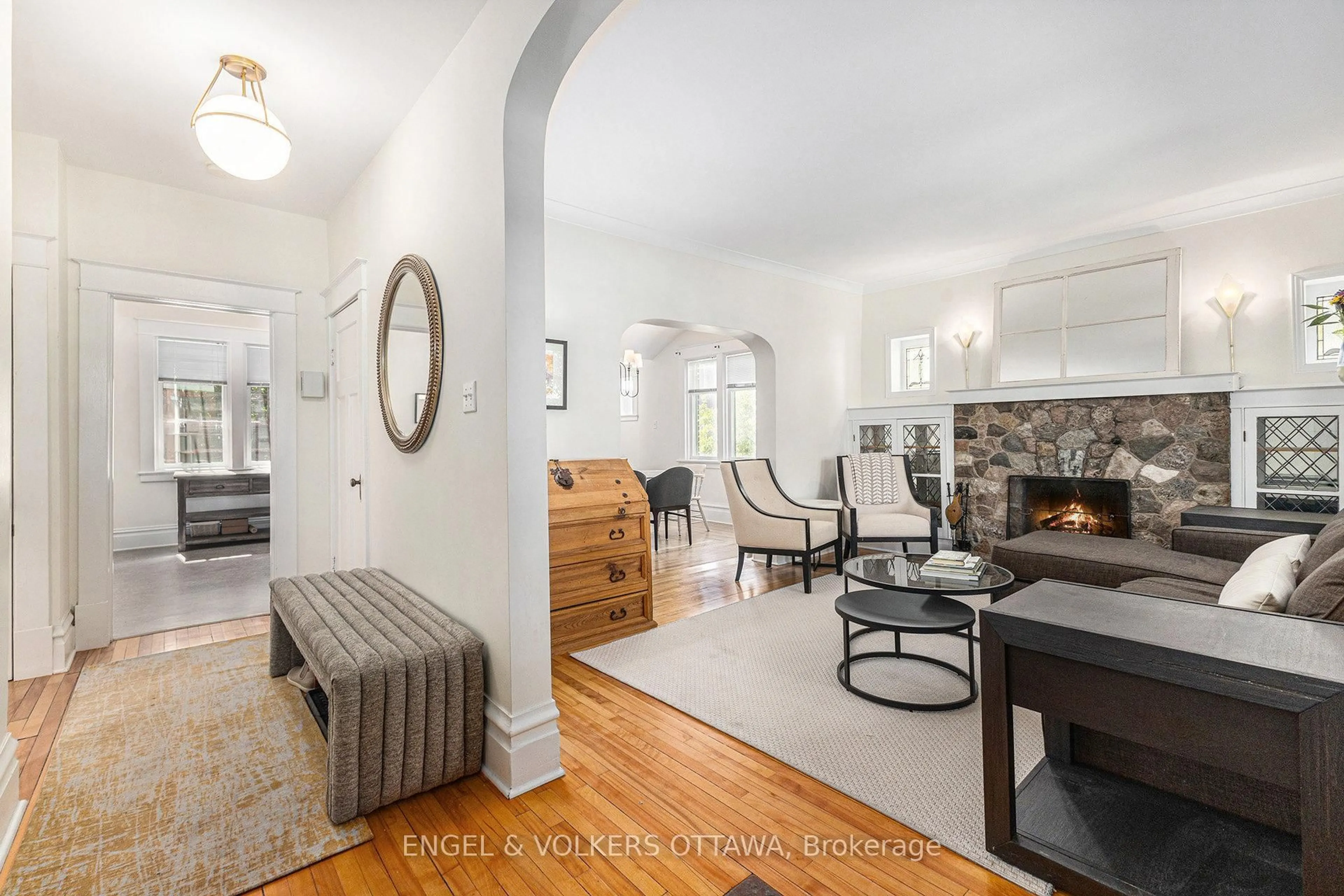 Living room with furniture, unknown for 8 Granville Ave, Ottawa Ontario K1Y 0M4