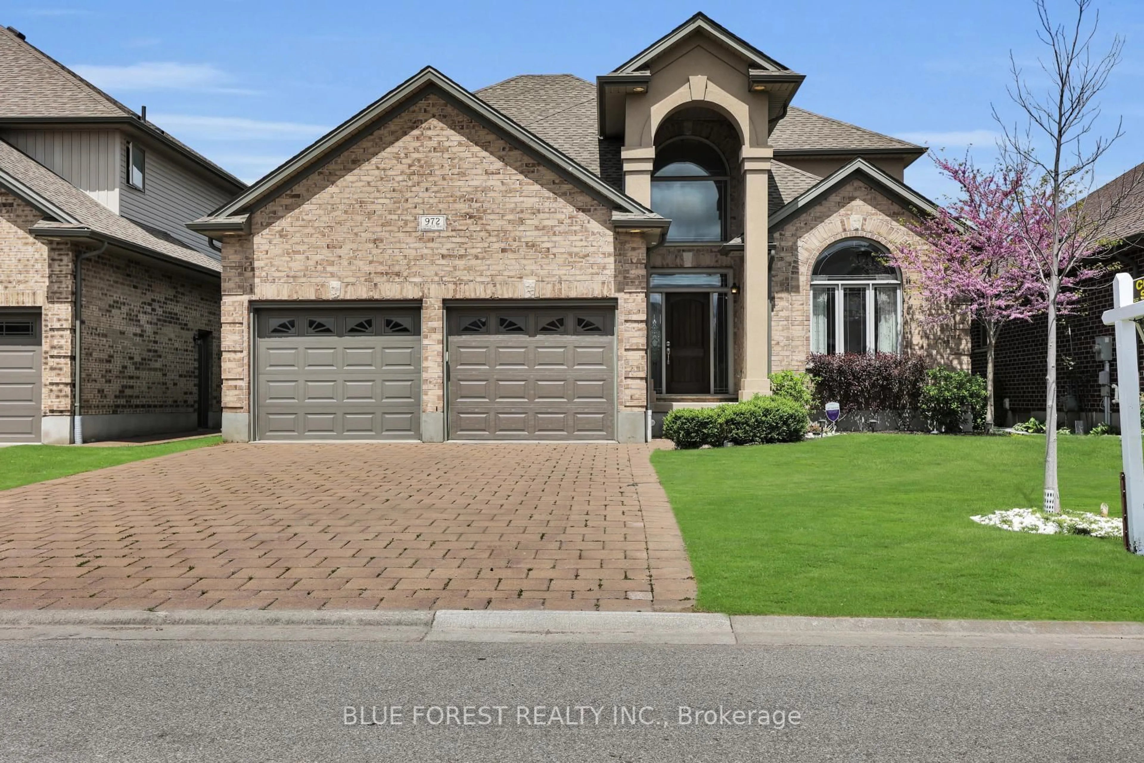 Home with brick exterior material, street for 972 Gleneagle Tr, London North Ontario N6G 0K7