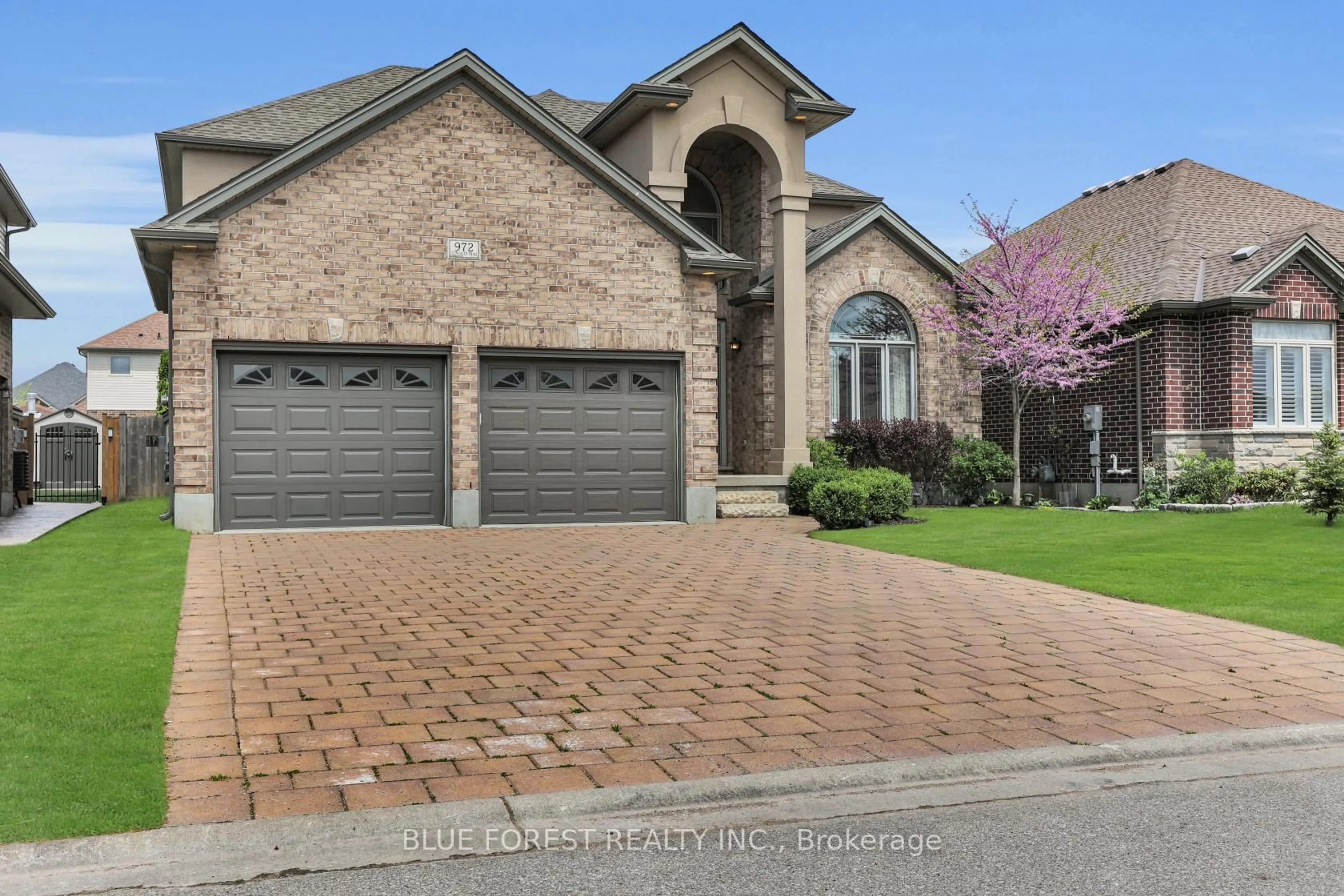 Home with brick exterior material, street for 972 Gleneagle Tr, London North Ontario N6G 0K7