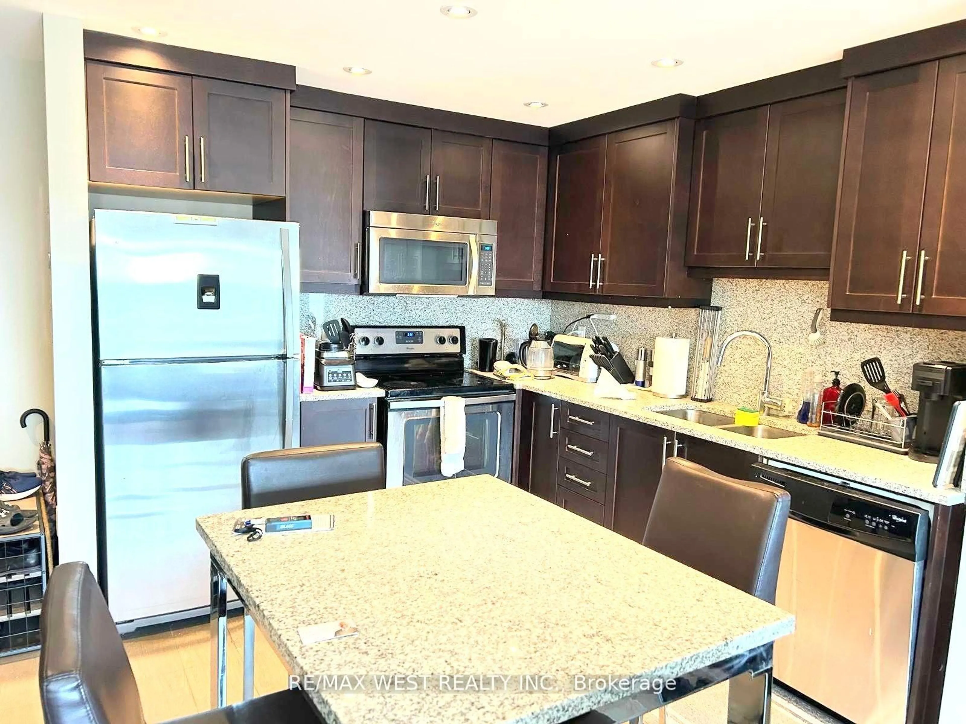 Open concept kitchen, unknown for 1235 Richmond St #1313, London East Ontario N6A 0C1