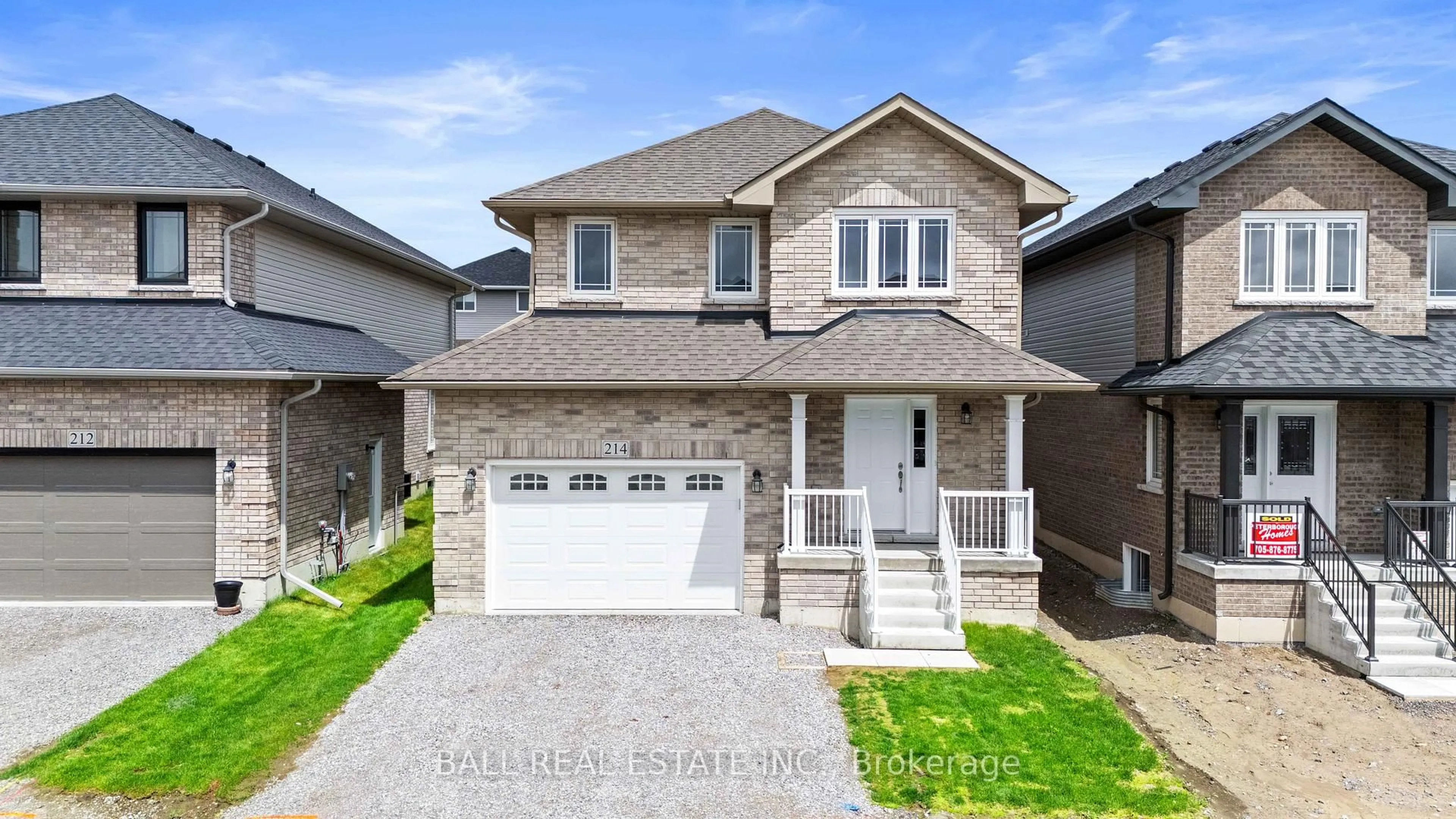 Home with brick exterior material, street for 214 O'Neil St, Peterborough North Ontario K9K 0H5