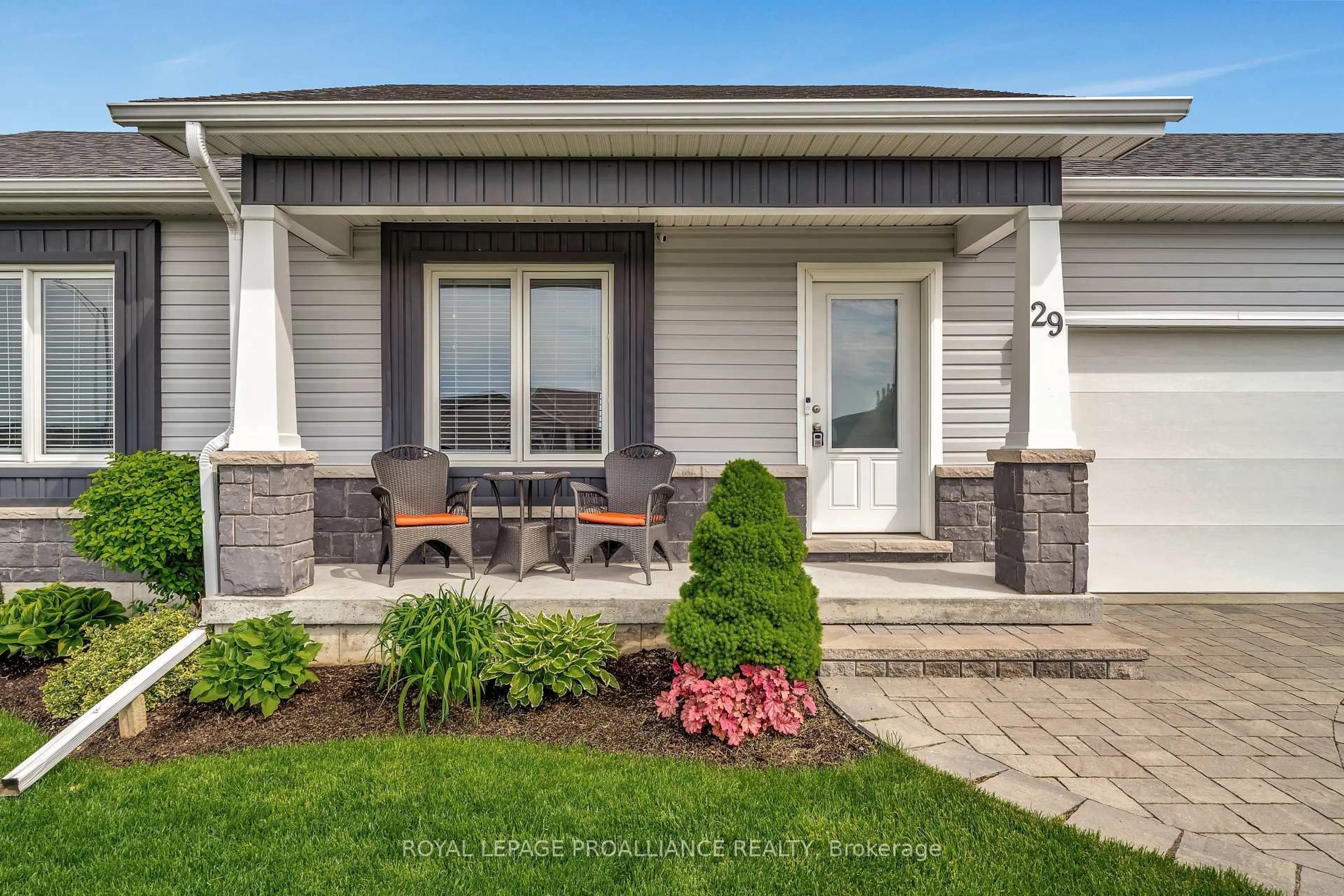 Home with vinyl exterior material, street for 29 Meagan Lane, Hastings Ontario K0K 2C0
