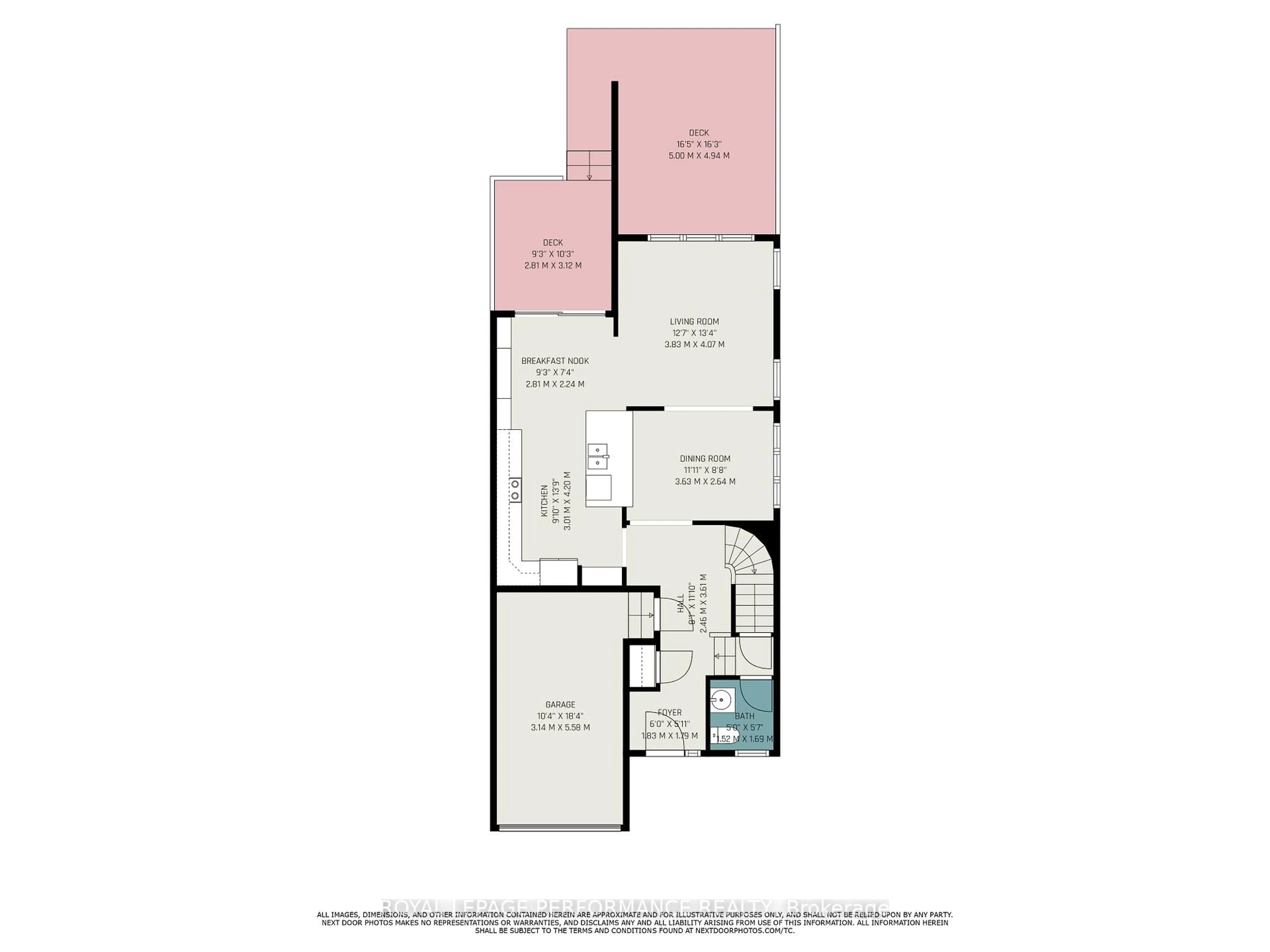 Floor plan for 106 Sweetvalley Dr, Ottawa Ontario K4A 1A4