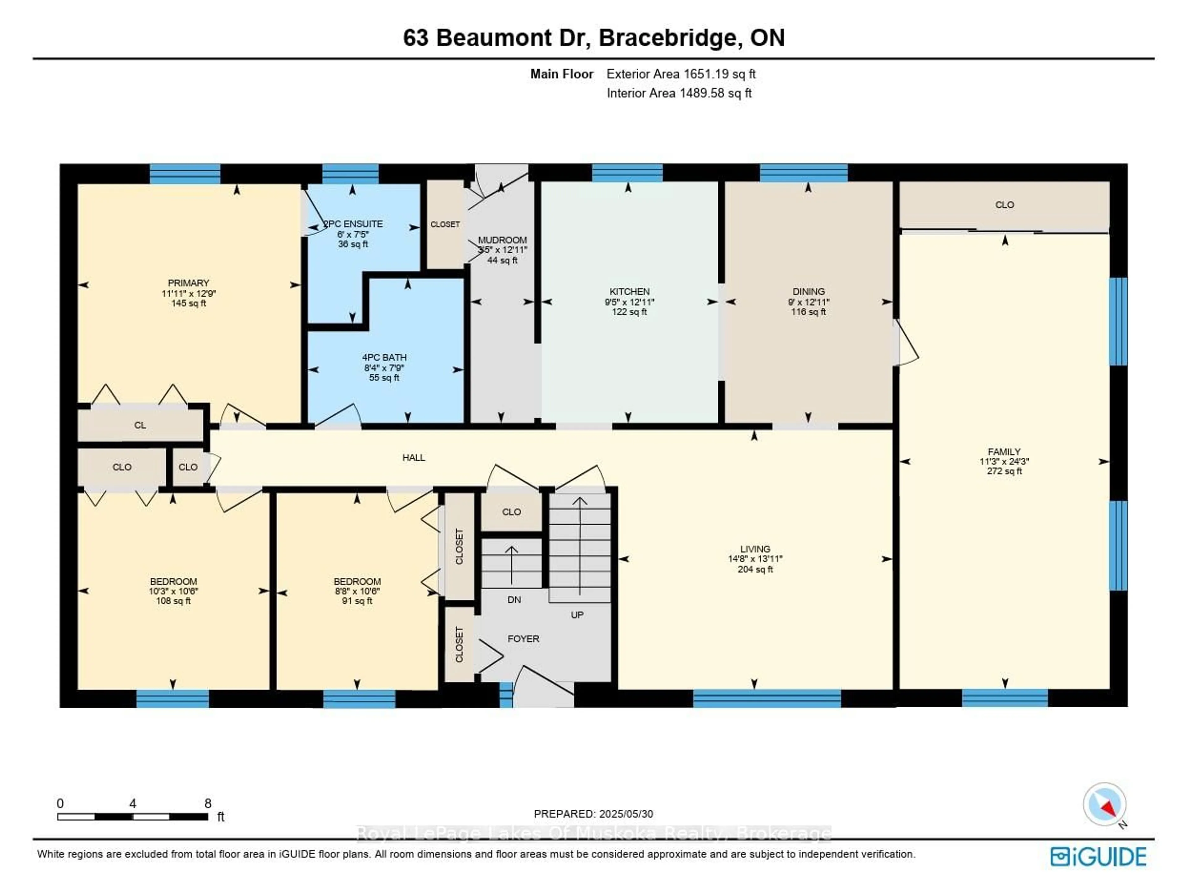 Floor plan for 63 Beaumont Dr, Bracebridge Ontario P1L 1X2