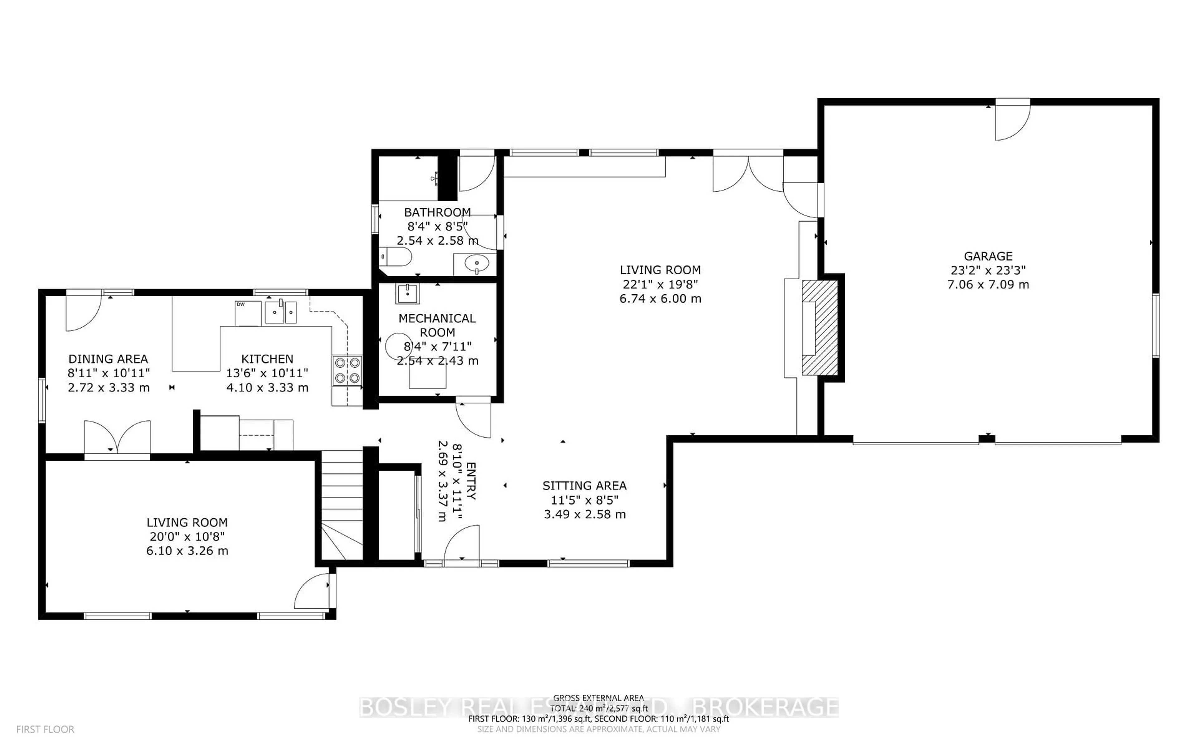 Floor plan for 5272 Greenlane Rd, Lincoln Ontario L3J 1R6