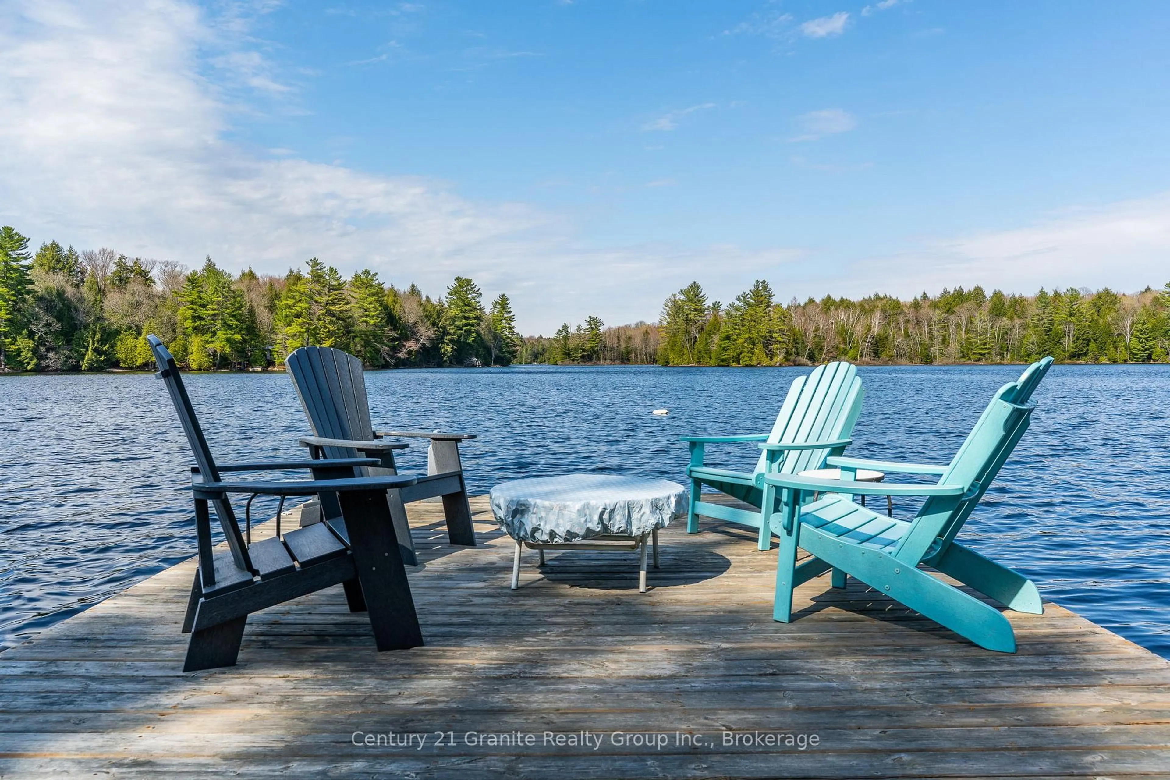 Patio, water/lake/river/ocean view for 1027 Heney Tr, Algonquin Highlands Ontario K0M 1S0