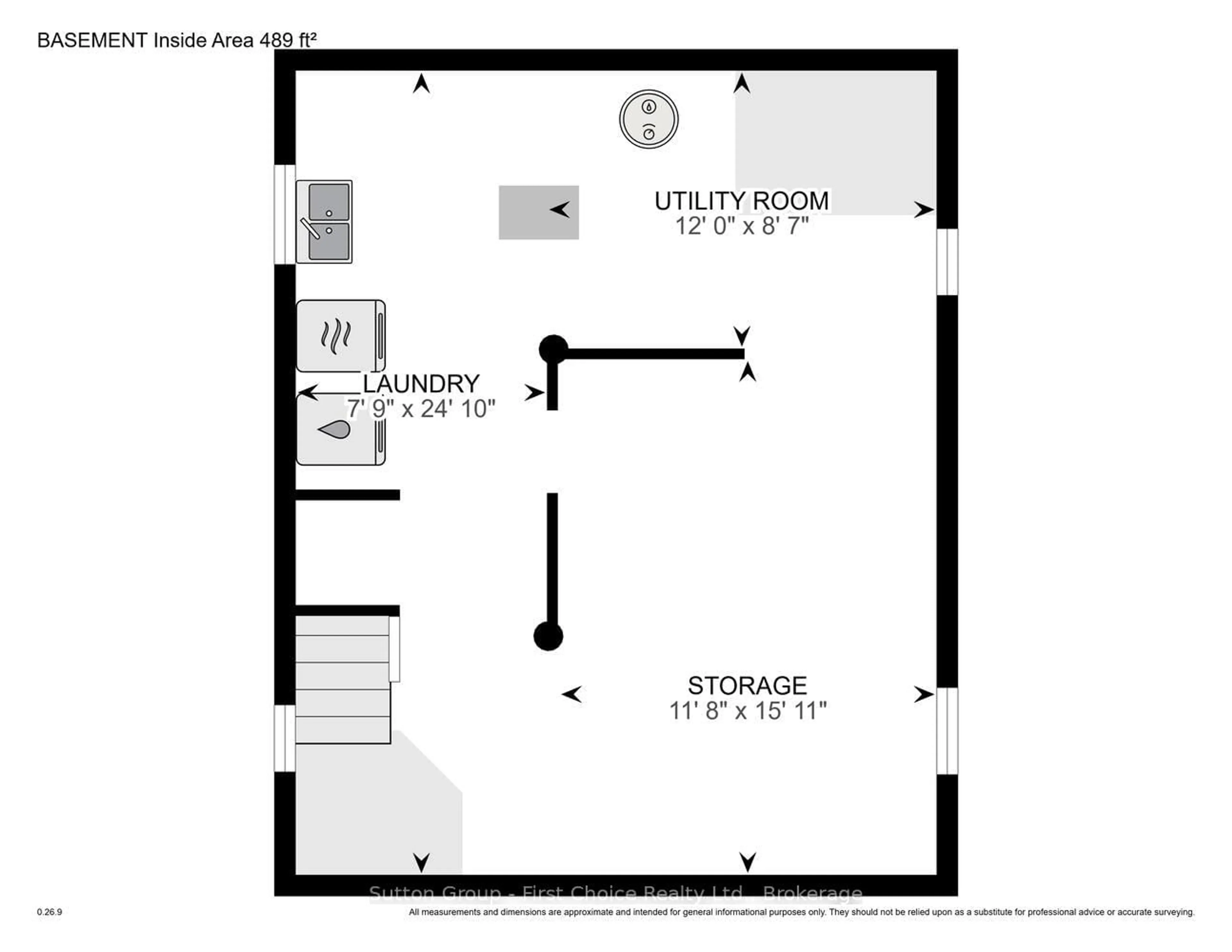 Floor plan for 62 Louise St, Stratford Ontario N5A 2E4