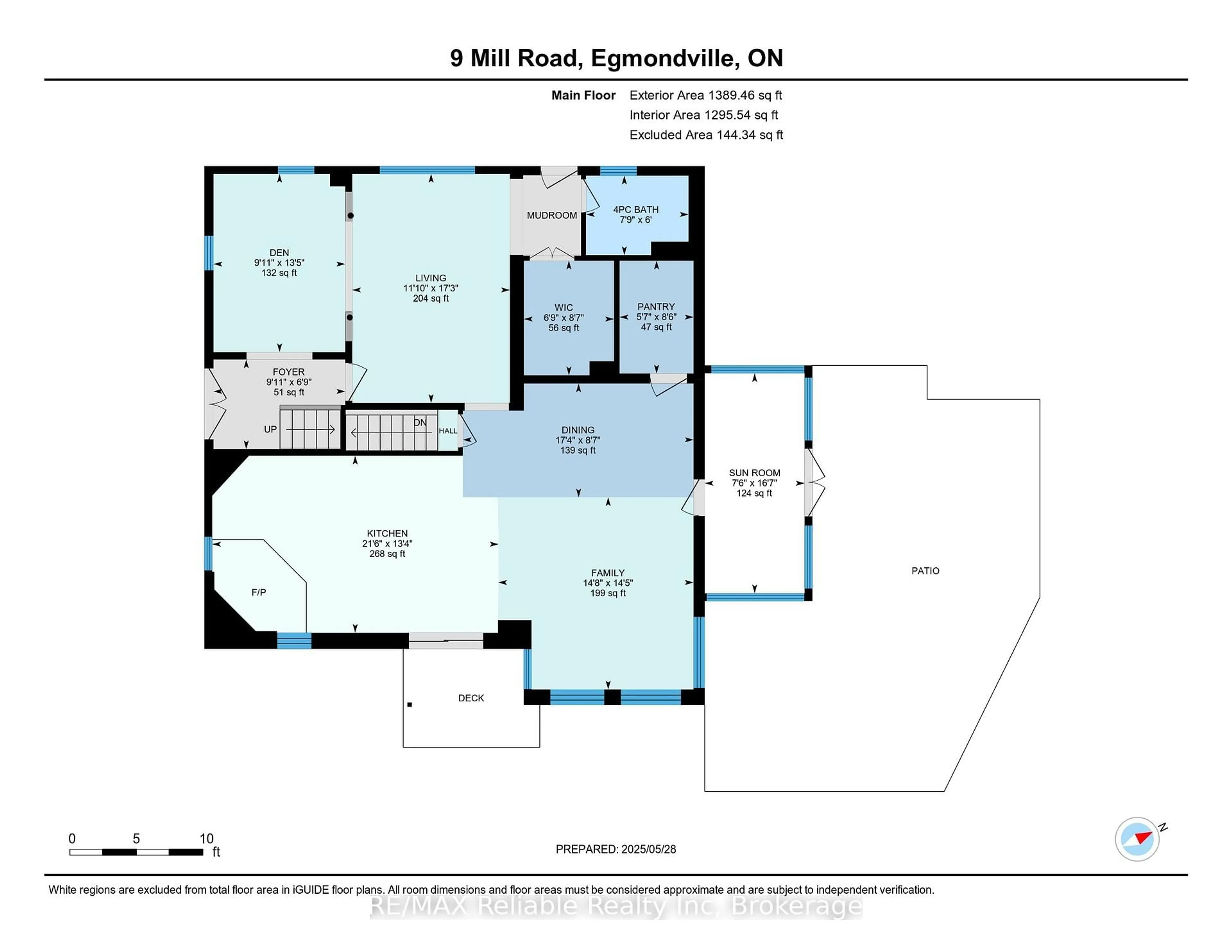 Floor plan for 9 Mill Rd, Huron East Ontario N0K 1G0