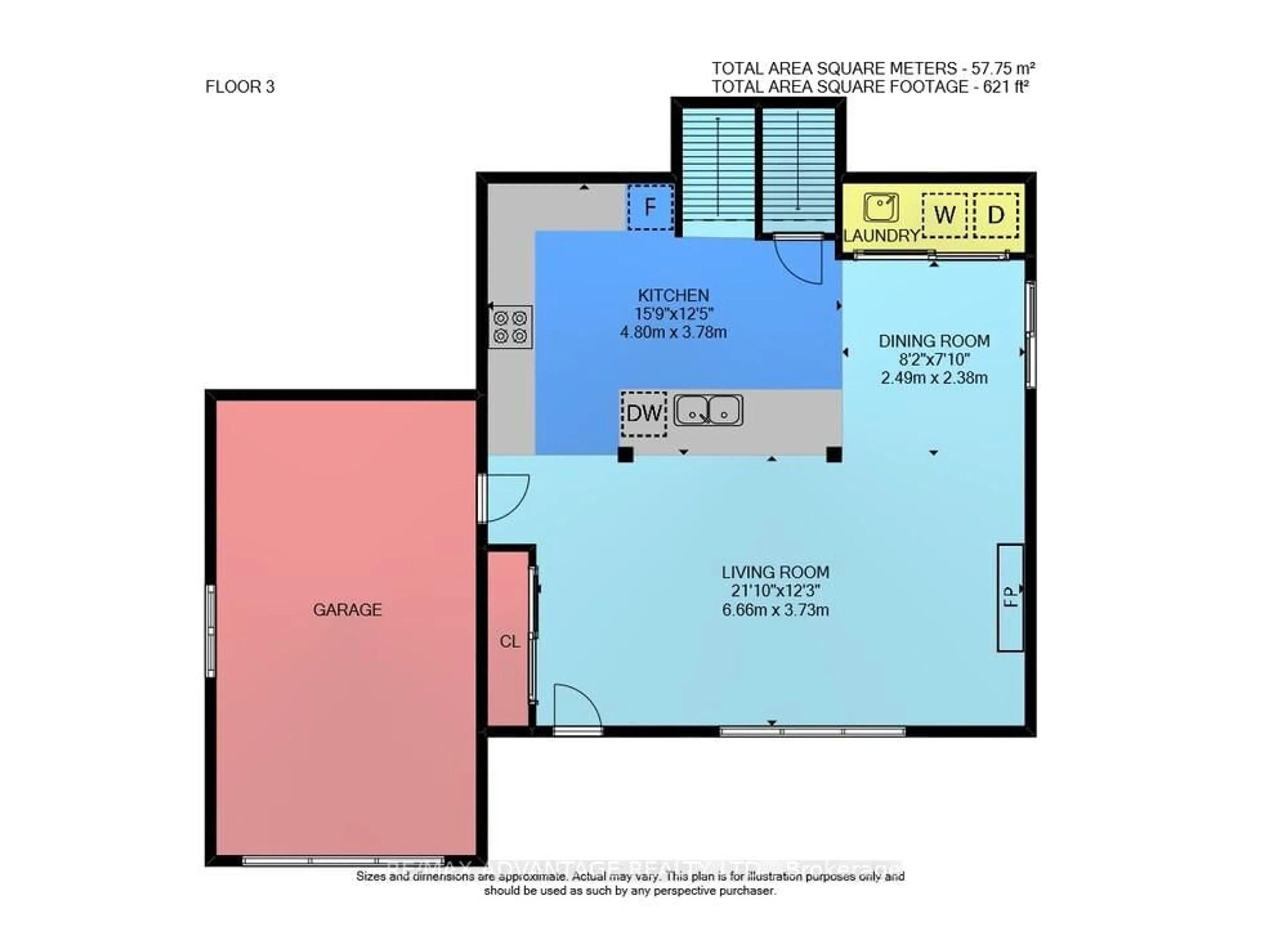 Floor plan for 300 Briarhill Ave, London East Ontario N5Y 1N8