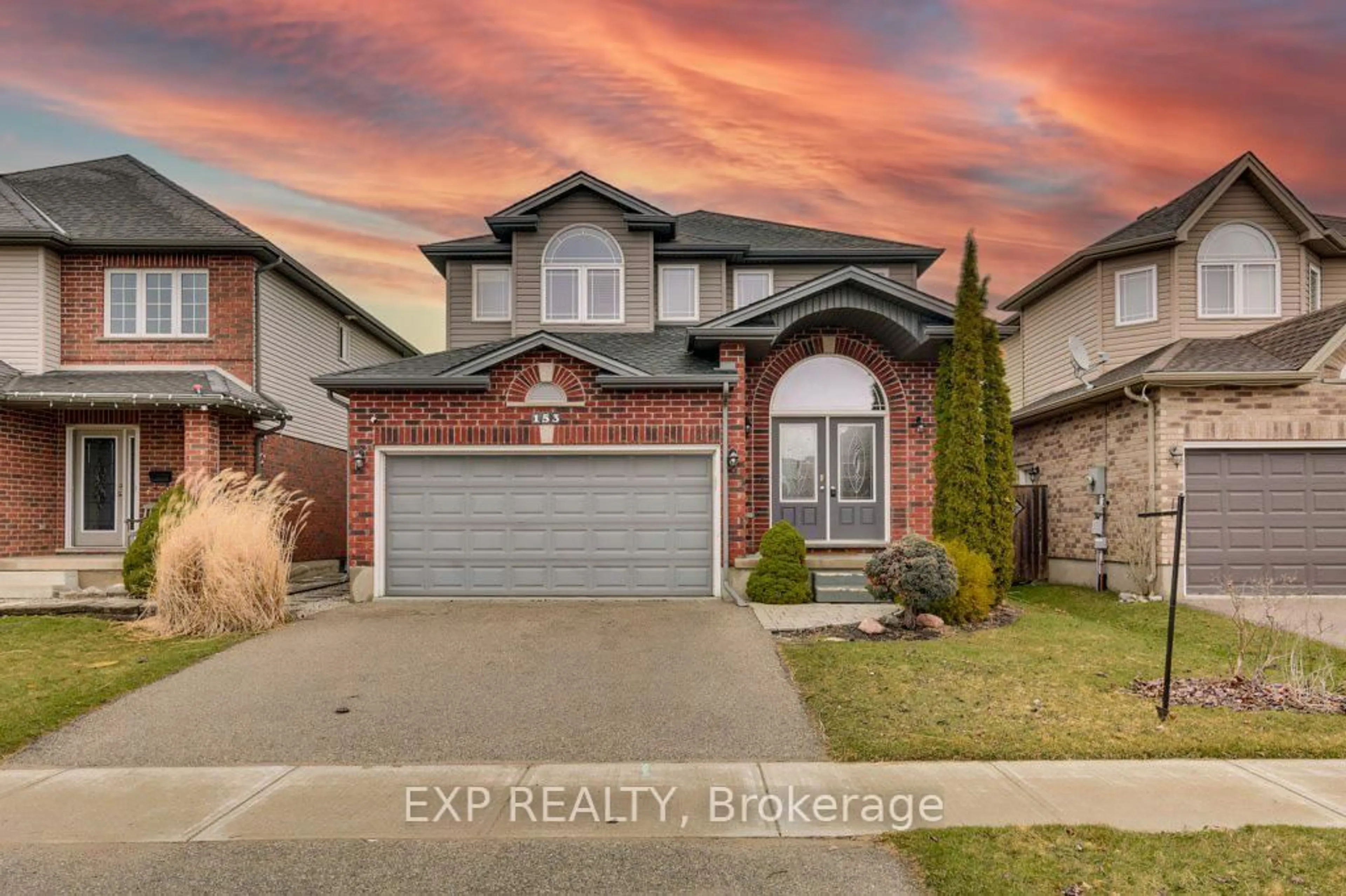 Home with brick exterior material, street for 153 Winders Tr, Ingersoll Ontario N5C 0A7