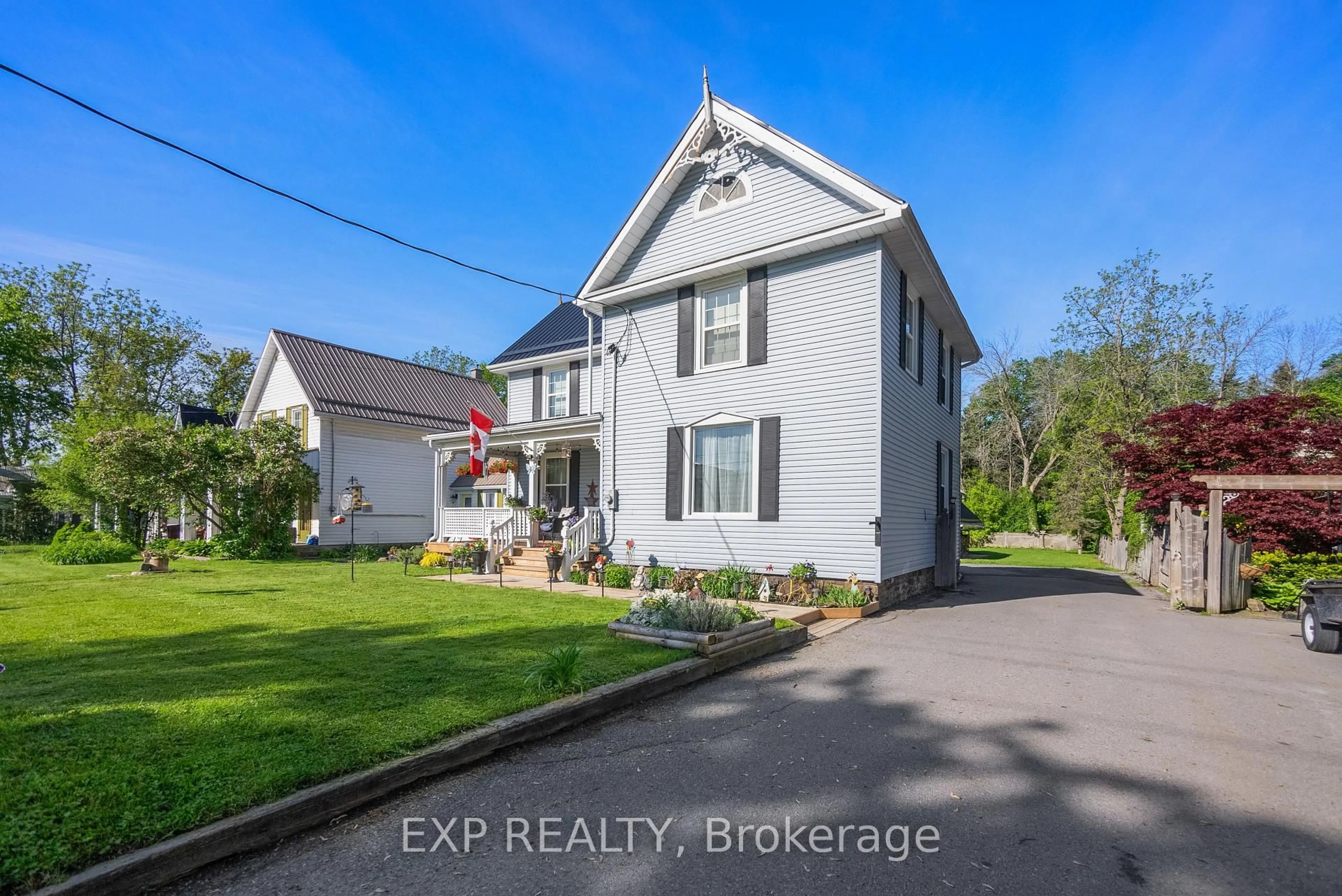 A pic from outside/outdoor area/front of a property/back of a property/a pic from drone, street for 489 Ashley St, Quinte West Ontario K0K 2B0