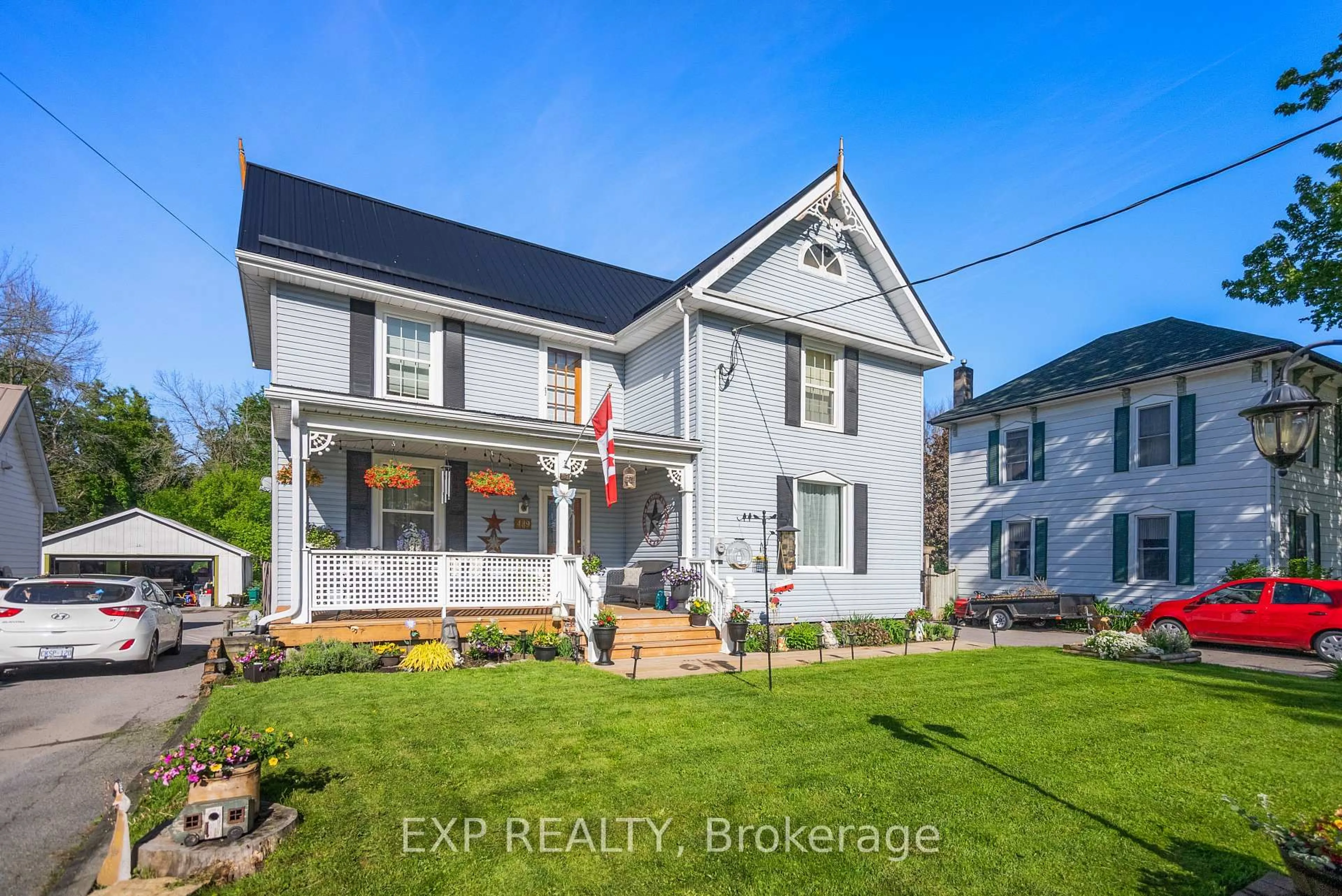 A pic from outside/outdoor area/front of a property/back of a property/a pic from drone, street for 489 Ashley St, Quinte West Ontario K0K 2B0