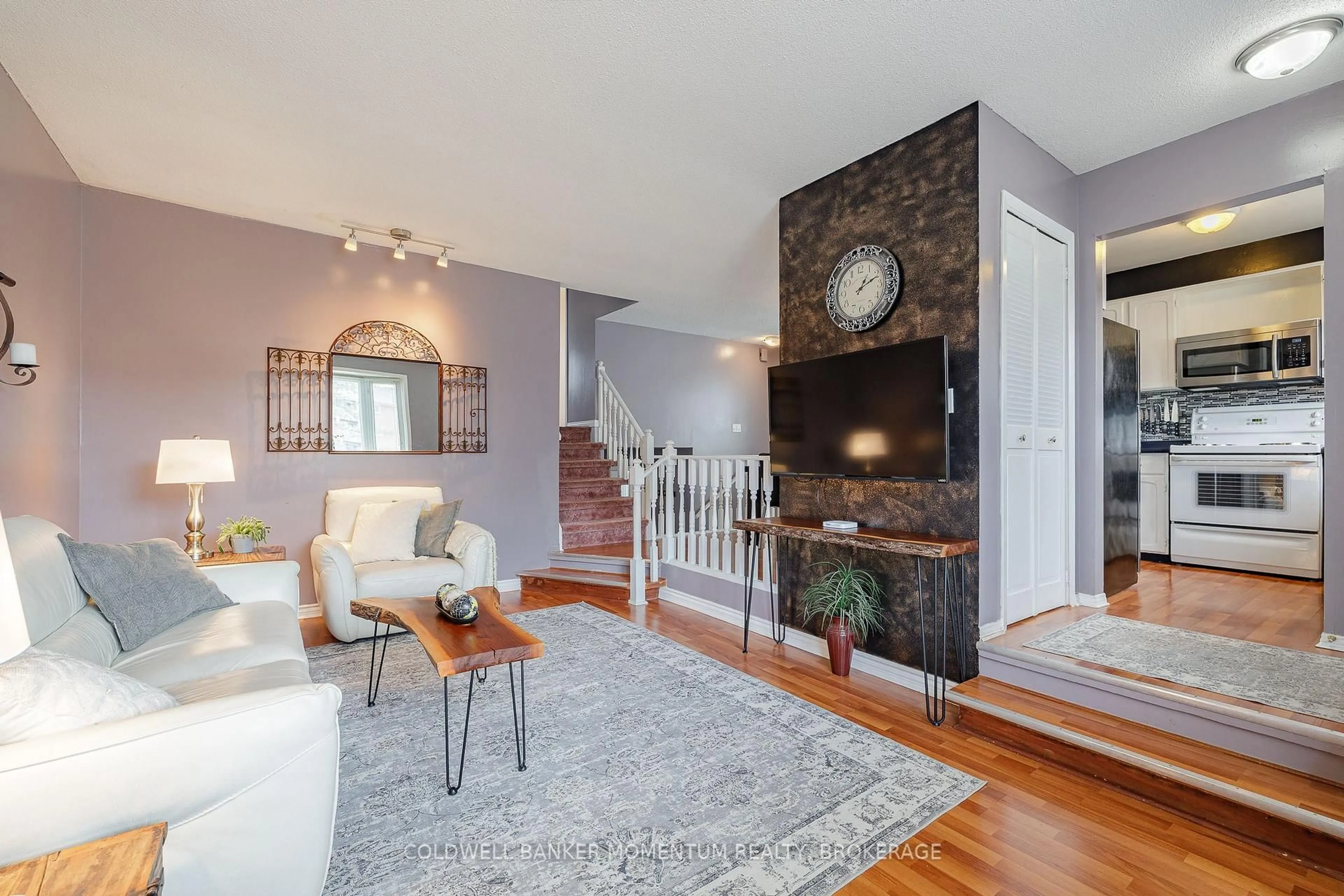 Living room with furniture, unknown for 101 Woodrow St, St. Catharines Ontario L2P 3S2