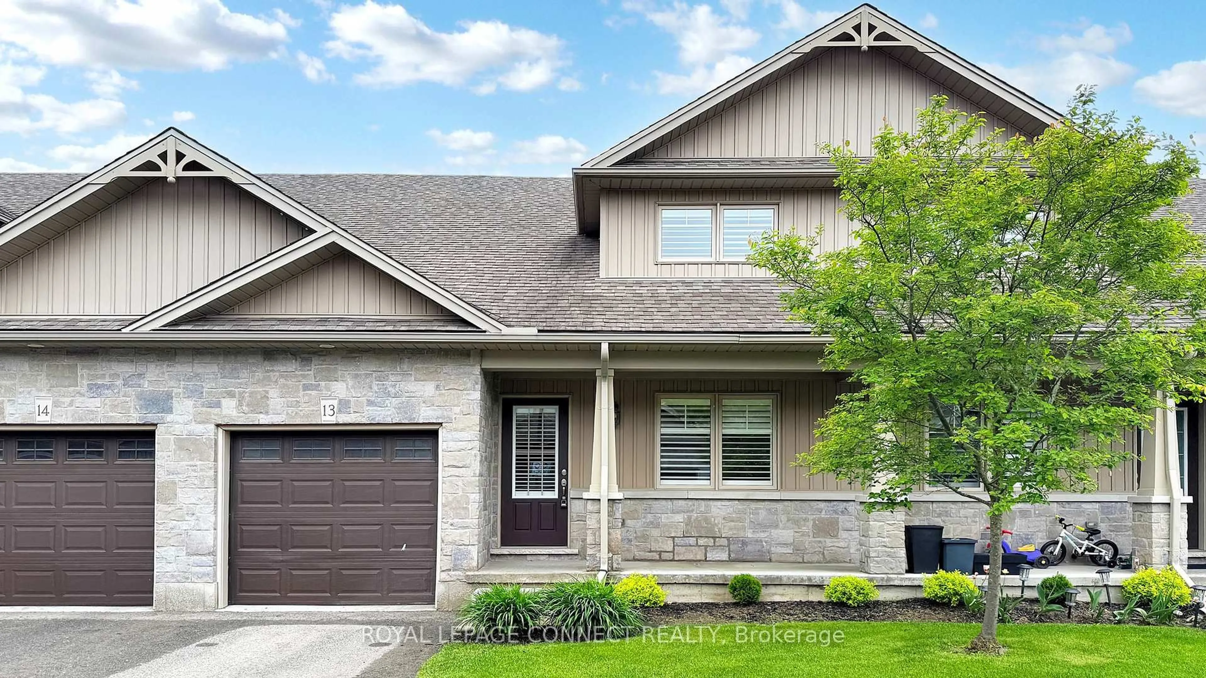 Home with brick exterior material, street for 11 Harvest Lane #13, Norfolk Ontario N4B 0A4