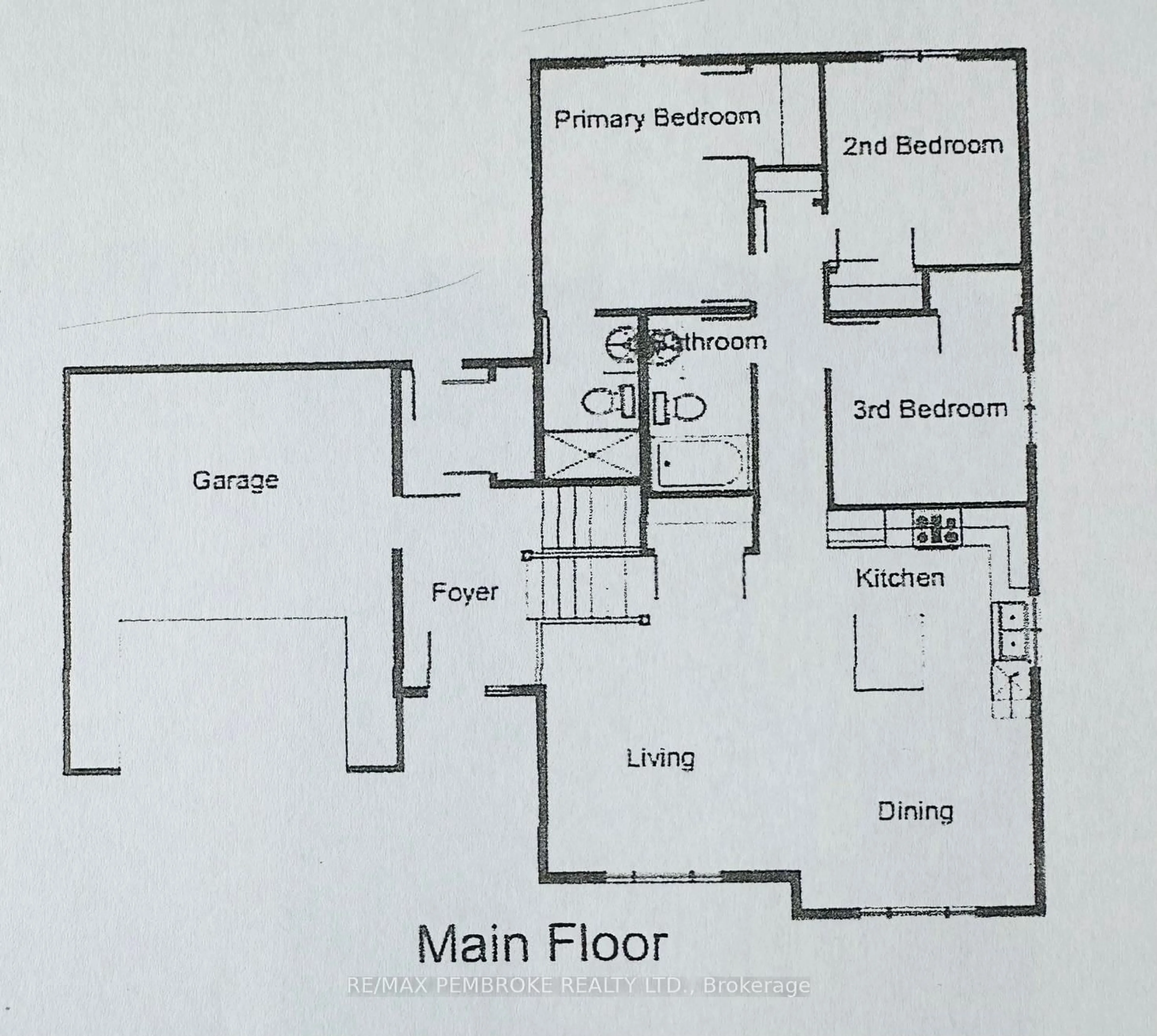 Floor plan for 21 Jade Ave, Petawawa Ontario K8H 0E5
