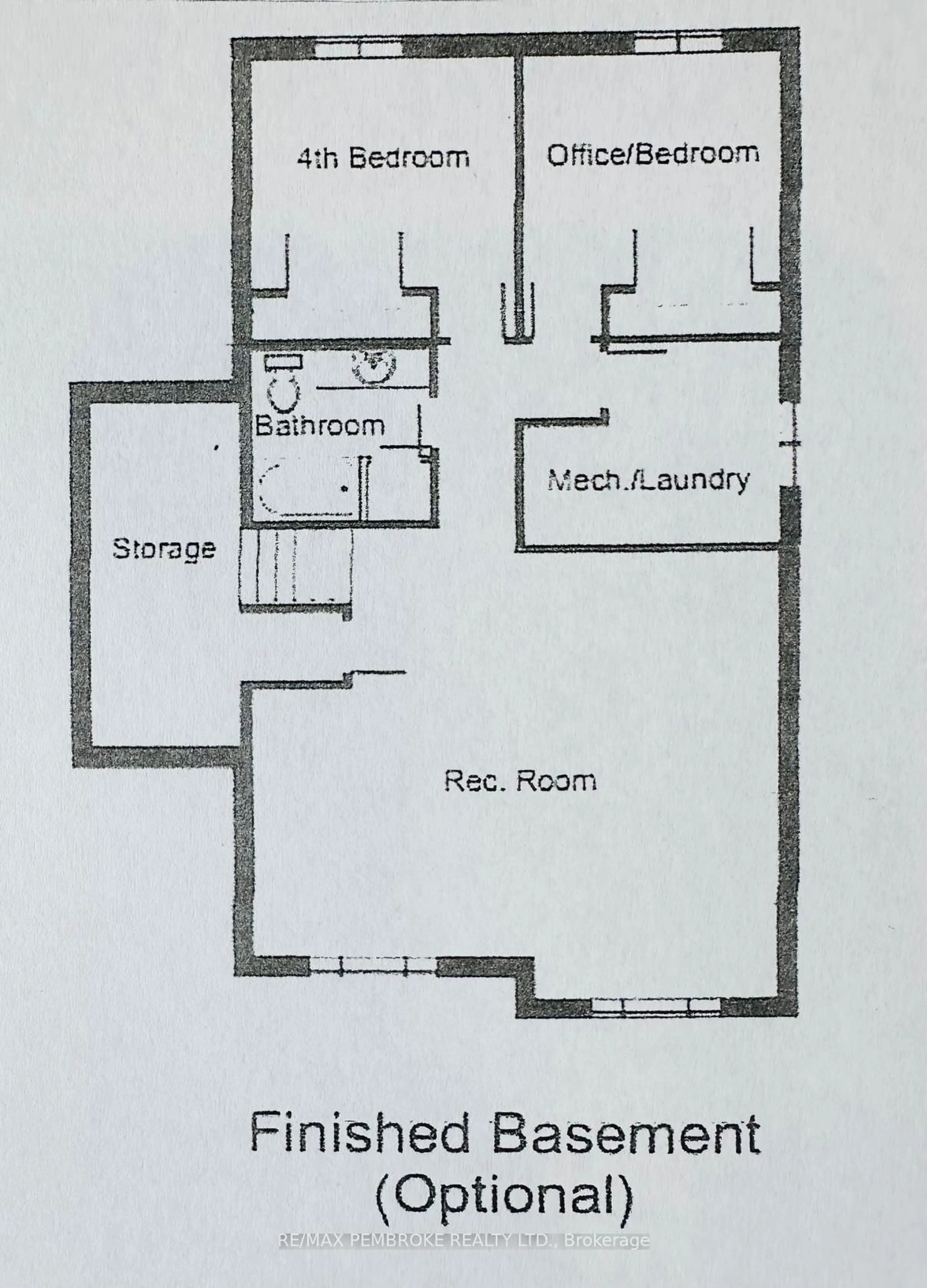 Floor plan for 21 Jade Ave, Petawawa Ontario K8H 0E5