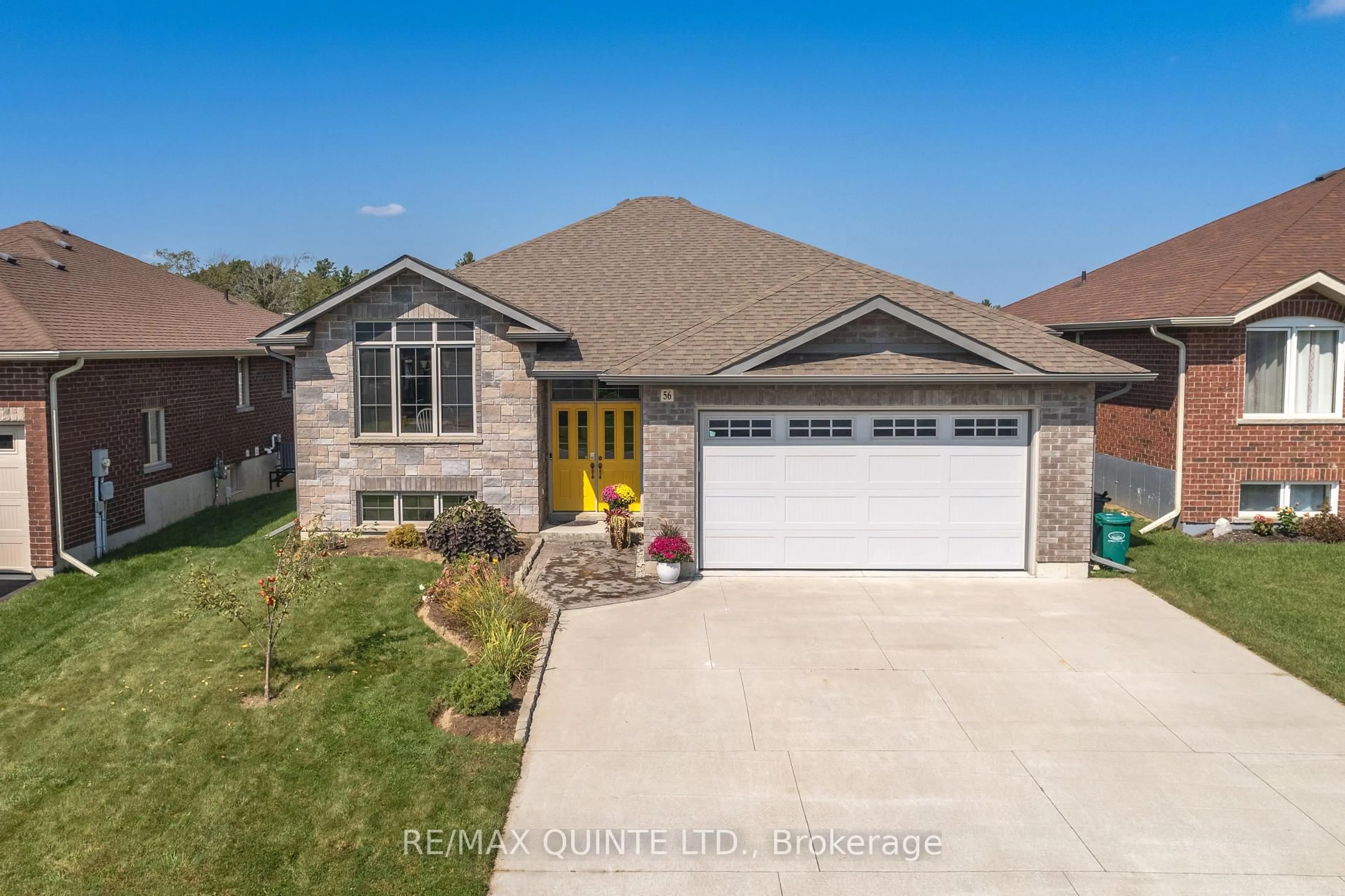 Home with brick exterior material, street for 56 McIntosh Cres, Quinte West Ontario K8V 0G1