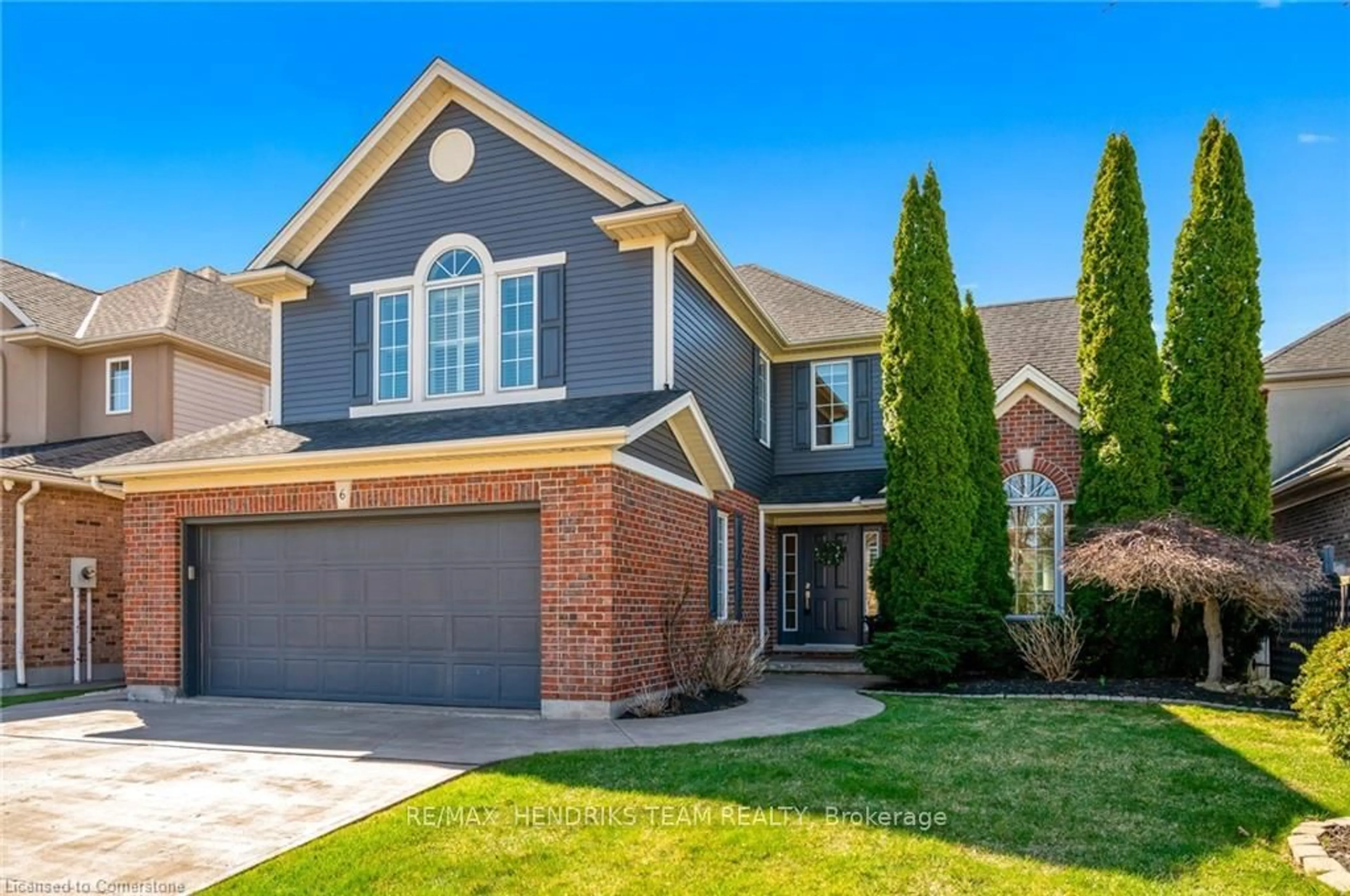 Home with brick exterior material, street for 6 Countryside Dr, St. Catharines Ontario L2W 1C3