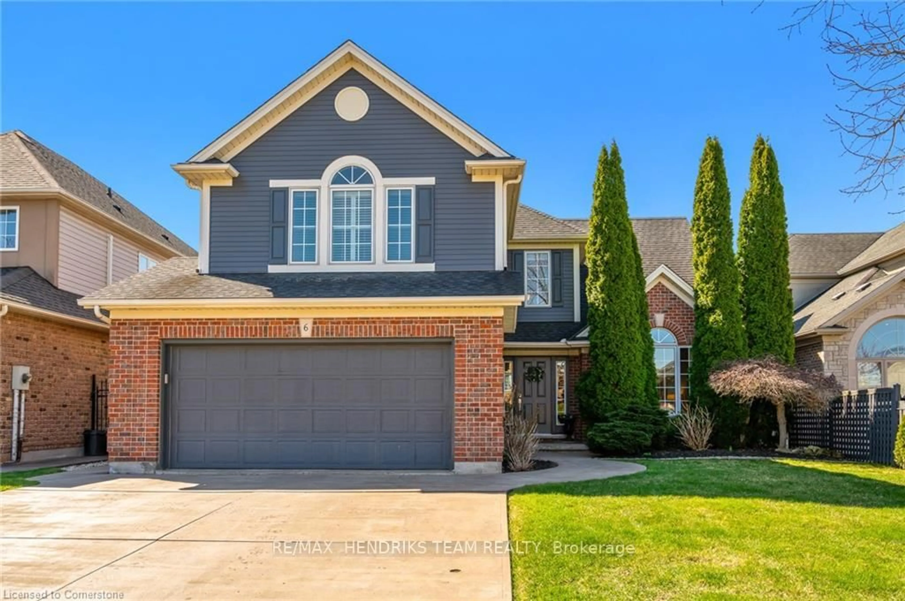 Home with brick exterior material, street for 6 Countryside Dr, St. Catharines Ontario L2W 1C3
