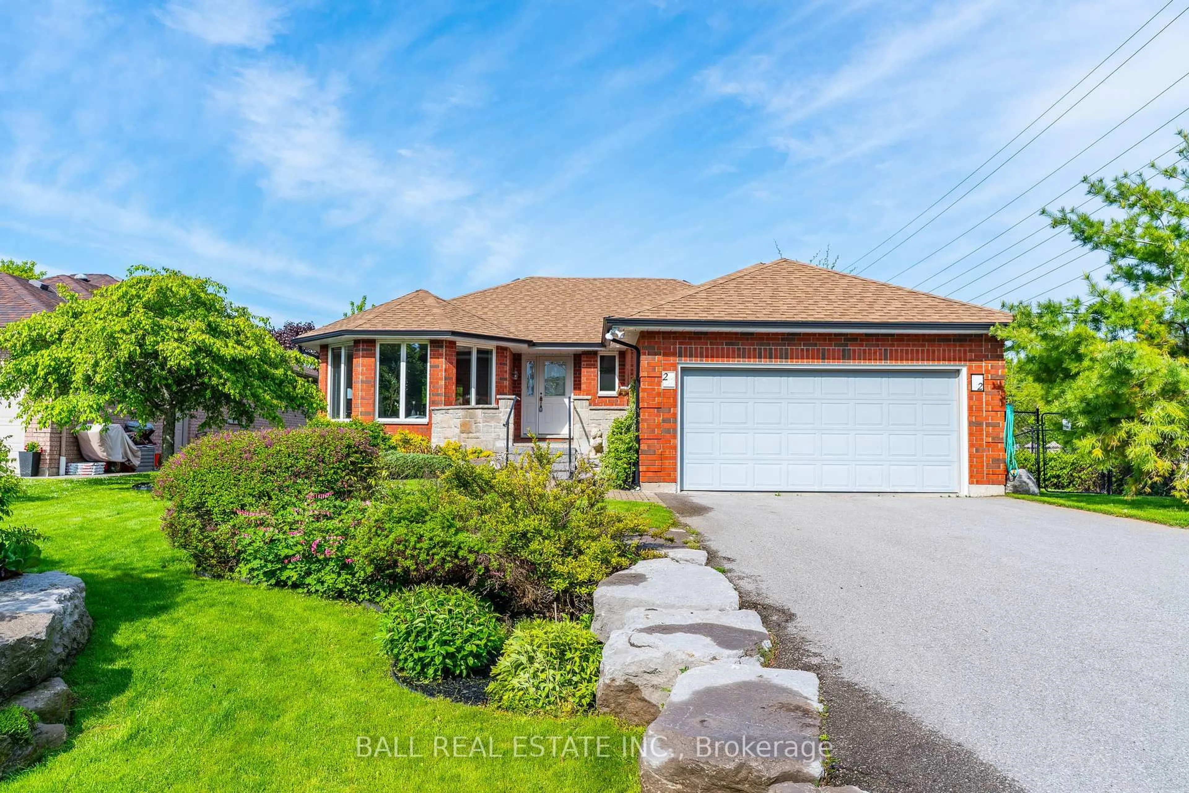 Home with brick exterior material, street for 2 Sailing Club Dr, Kawartha Lakes Ontario K0M 1A0