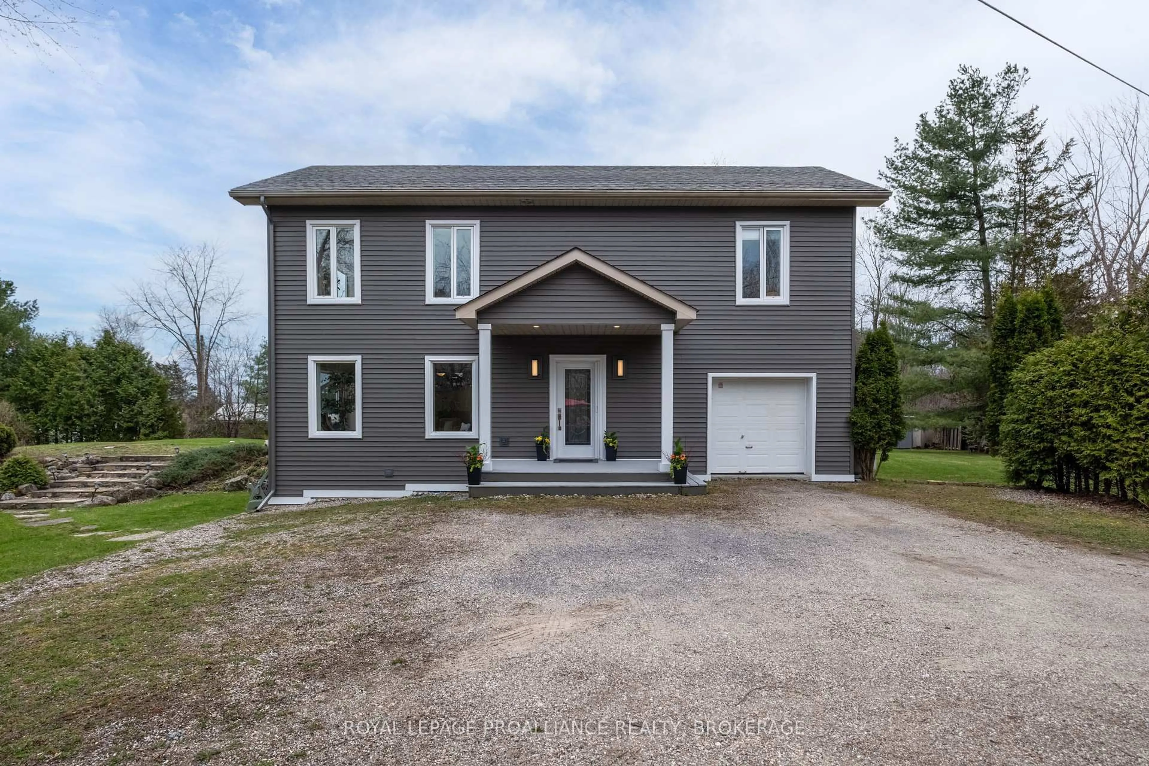 Home with brick exterior material, street for 2749 Lakefield Dr, Inverary Ontario K0H 1X0