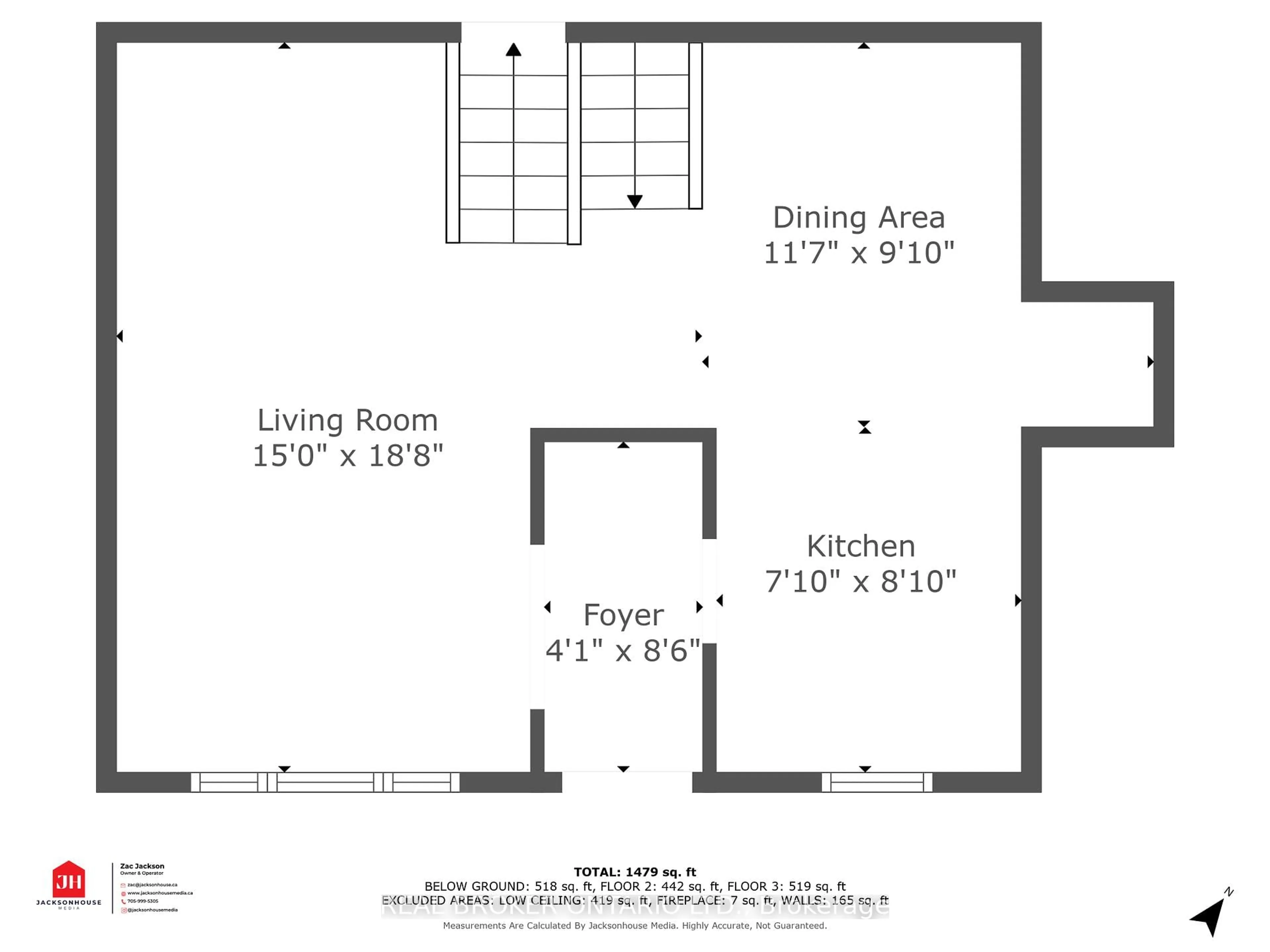 Floor plan for 180 Bakery Lane, Gravenhurst Ontario P1P 1R2