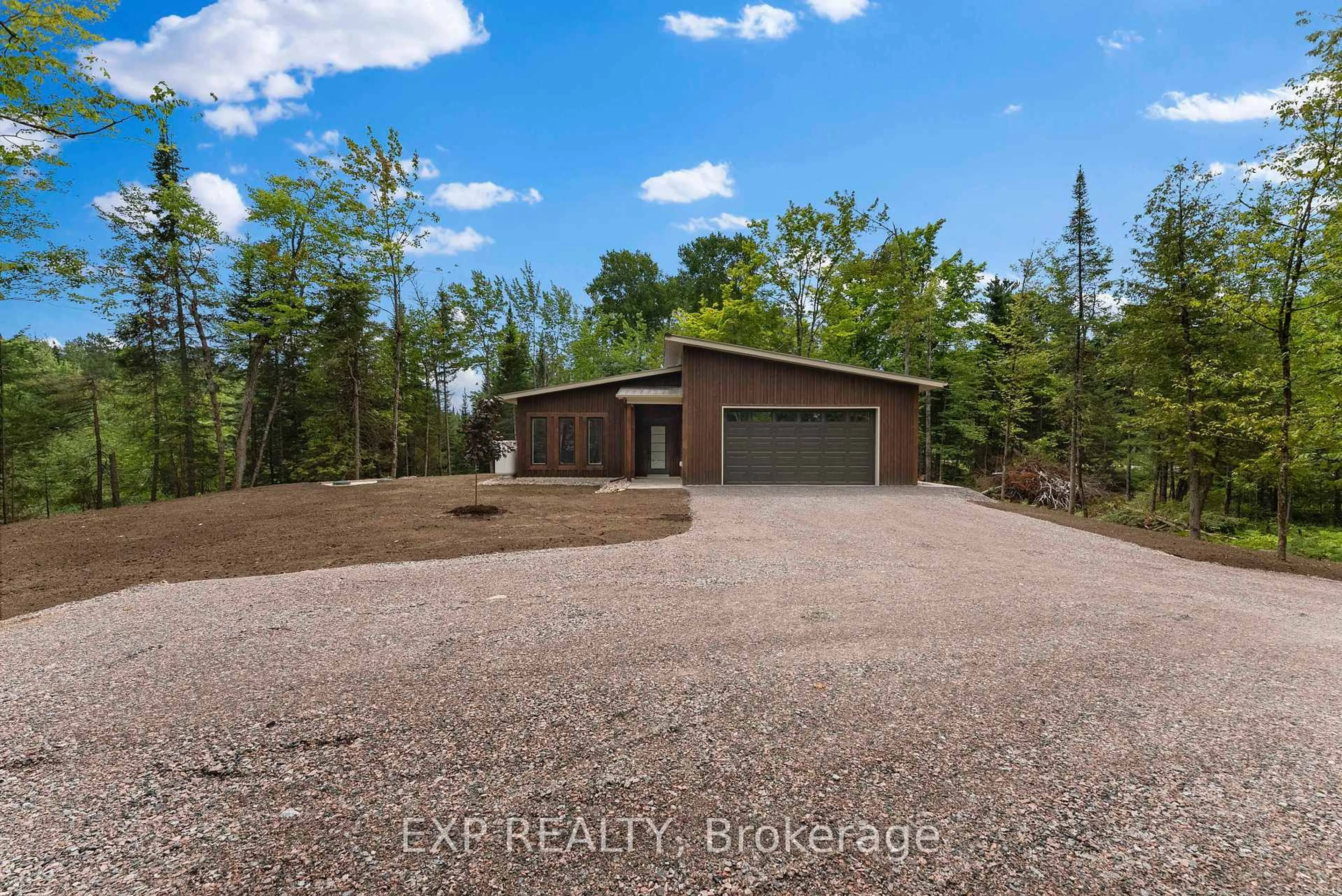 A pic from outside/outdoor area/front of a property/back of a property/a pic from drone, water/lake/river/ocean view for 416 Lavallee Rd, Renfrew Ontario K7V 3Z4