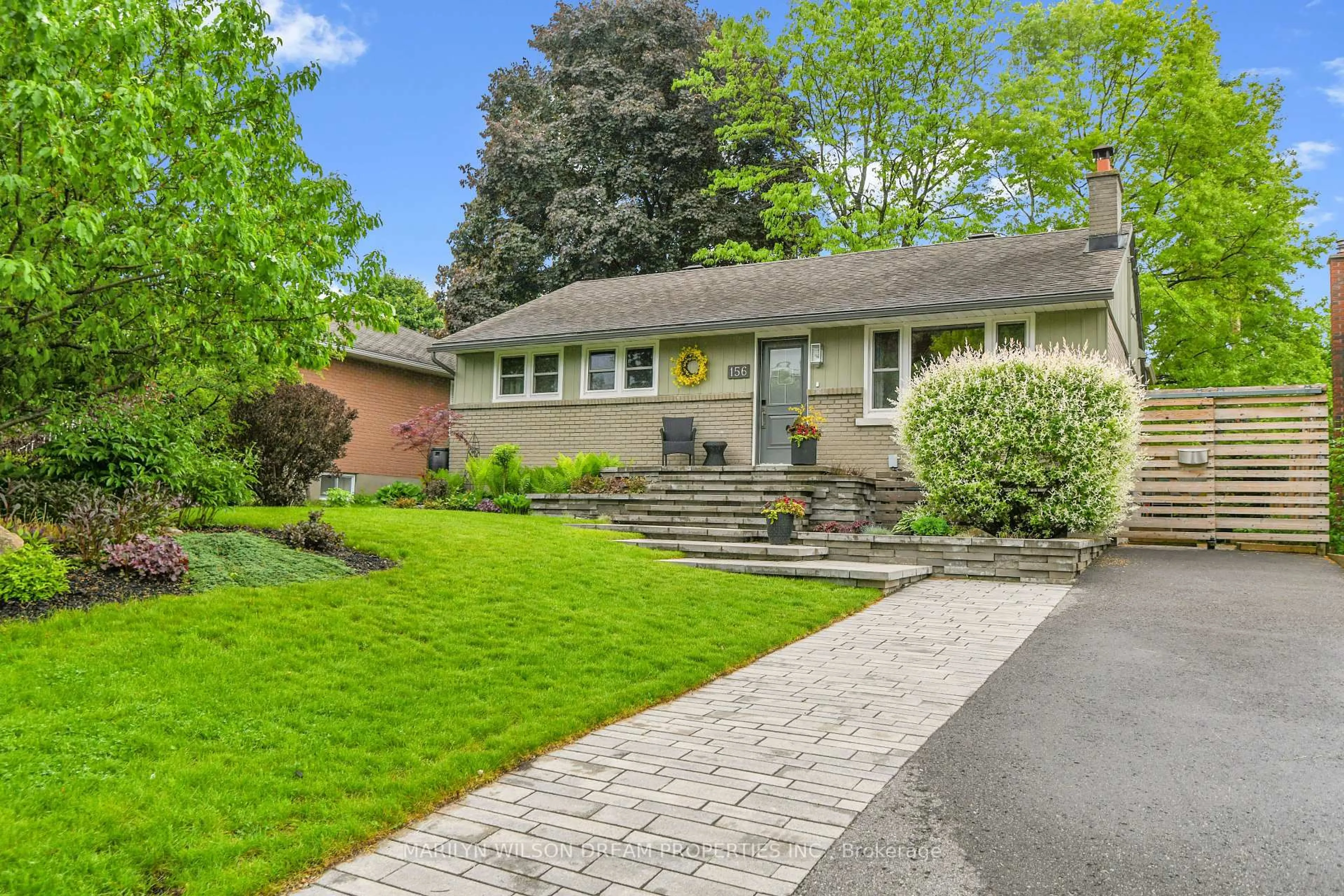 Home with brick exterior material, street for 156 Dahlia Ave, Ottawa Ontario K1H 6G2