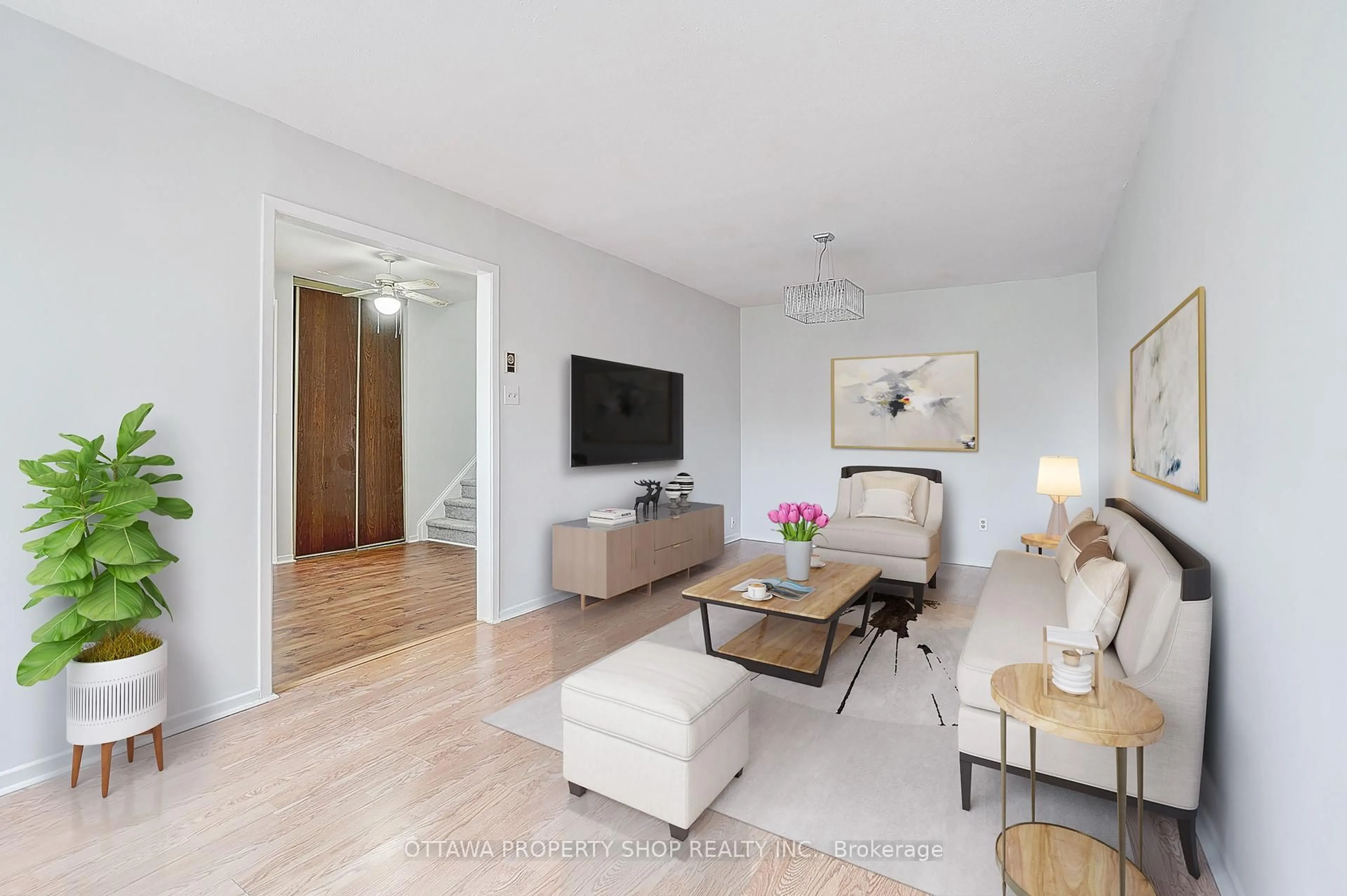 Living room with furniture, unknown for 2939 FAIRLEA Cres #34, Ottawa Ontario K1V 9A5