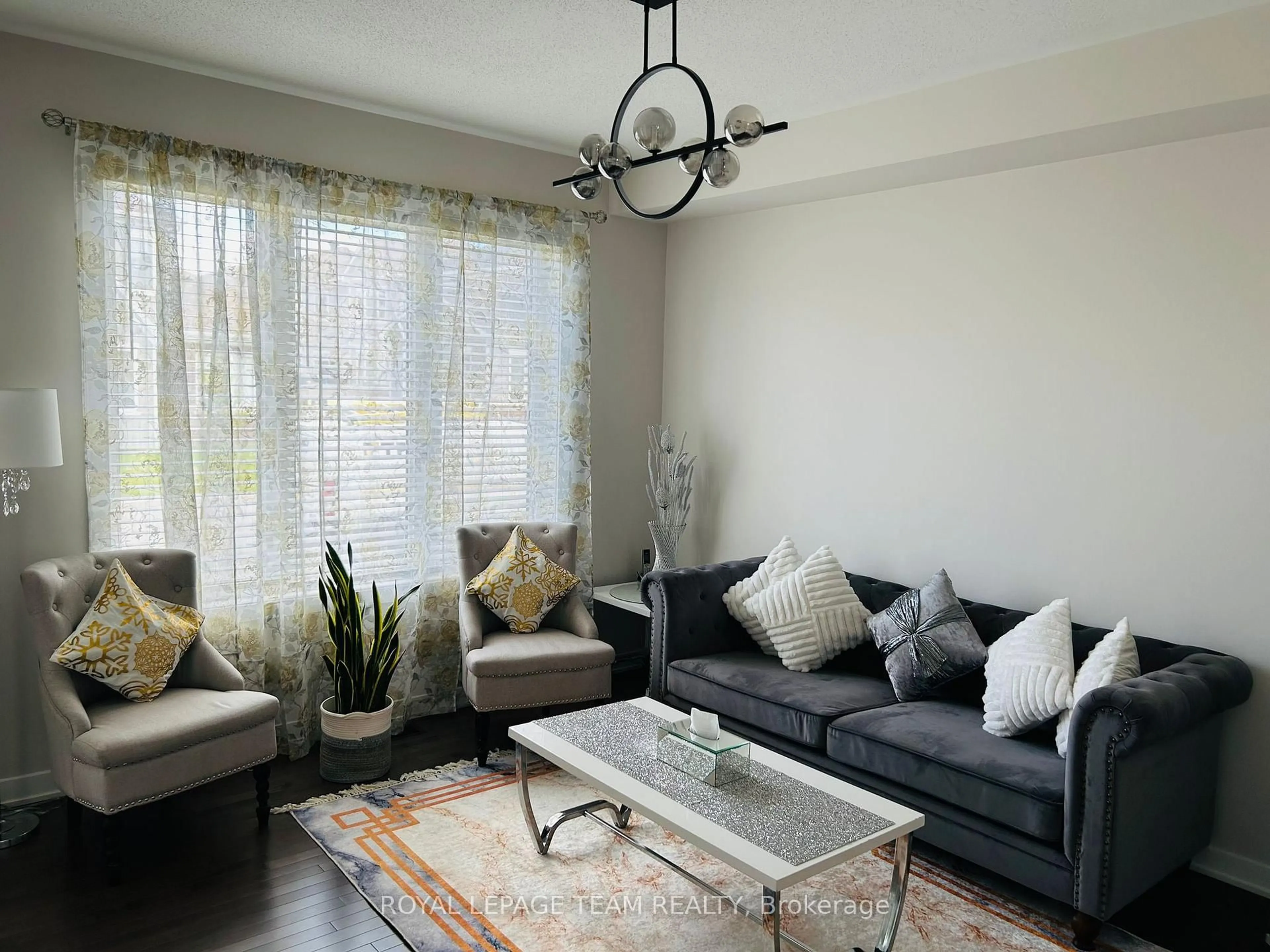 Living room with furniture, unknown for 3040 Travertine Way, Ottawa Ontario K2J 6W9