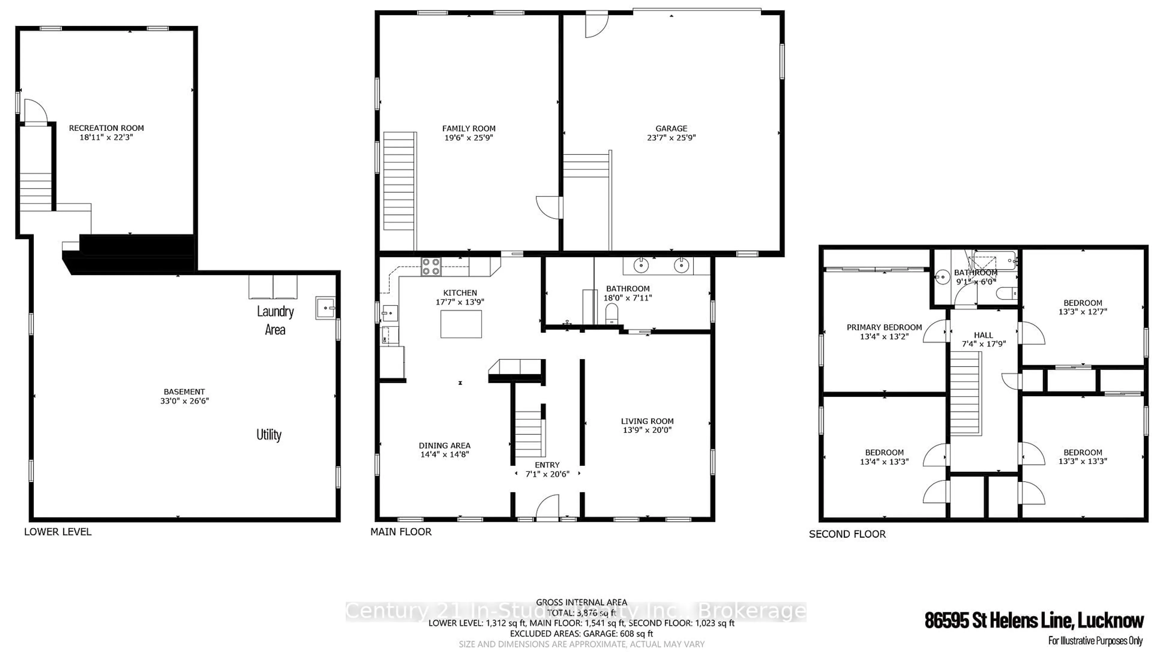 Floor plan for 85695 St. Helens Line, Ashfield-Colborne-Wawanosh Ontario N0G 2H0