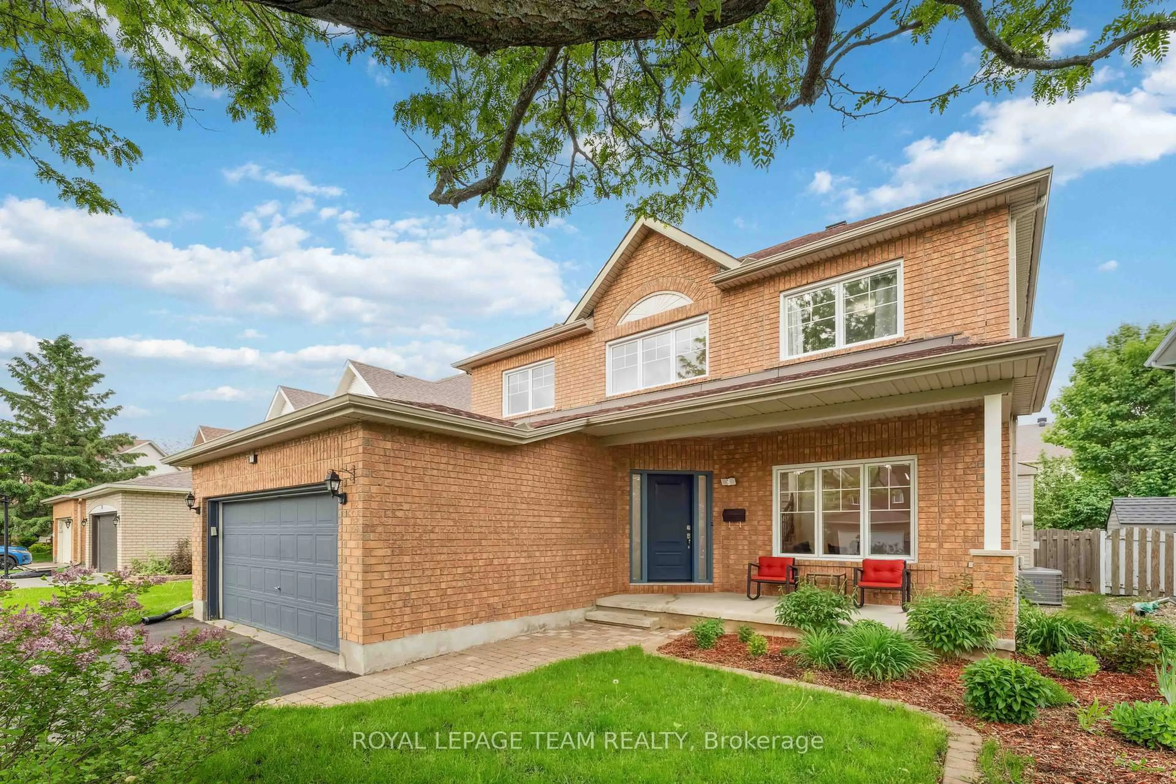 Home with brick exterior material, street for 39 Vermont Ave, Ottawa Ontario K2G 6M2