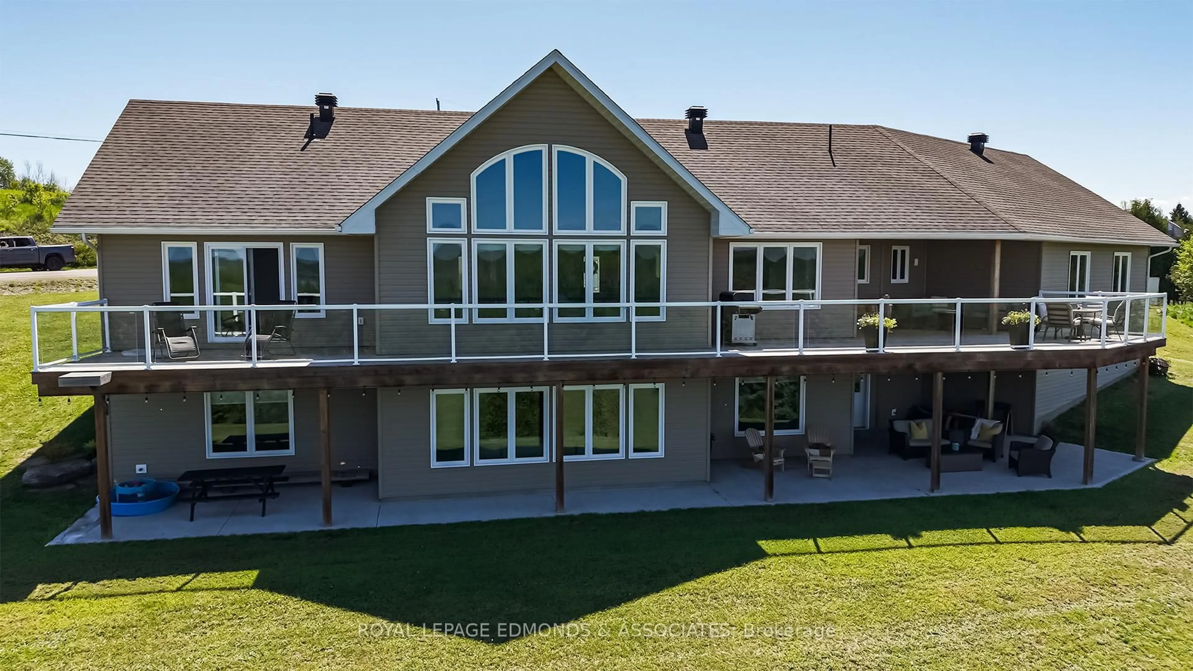 A pic from outside/outdoor area/front of a property/back of a property/a pic from drone, building for 281 Point Church Rd, Eganville Ontario K0J 1T0