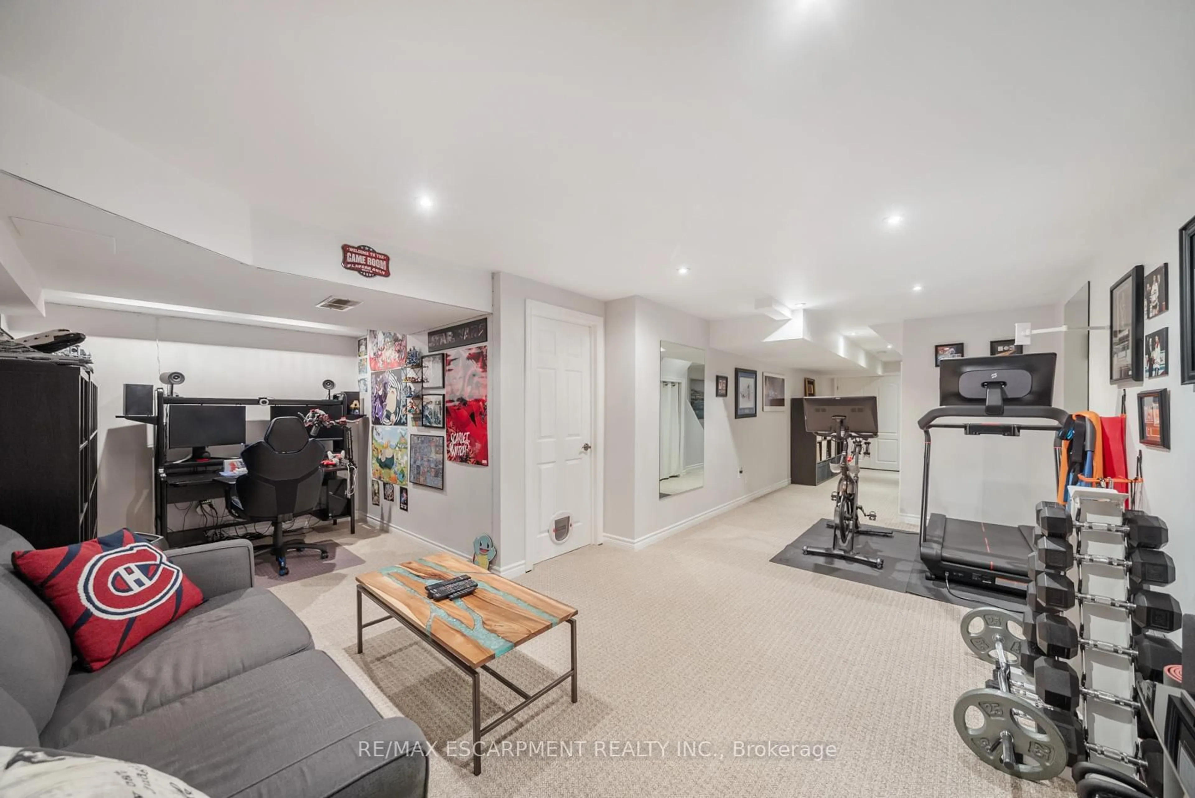 Gym or fitness room for 16 OLIVIA Pl, Hamilton Ontario L9K 1R3