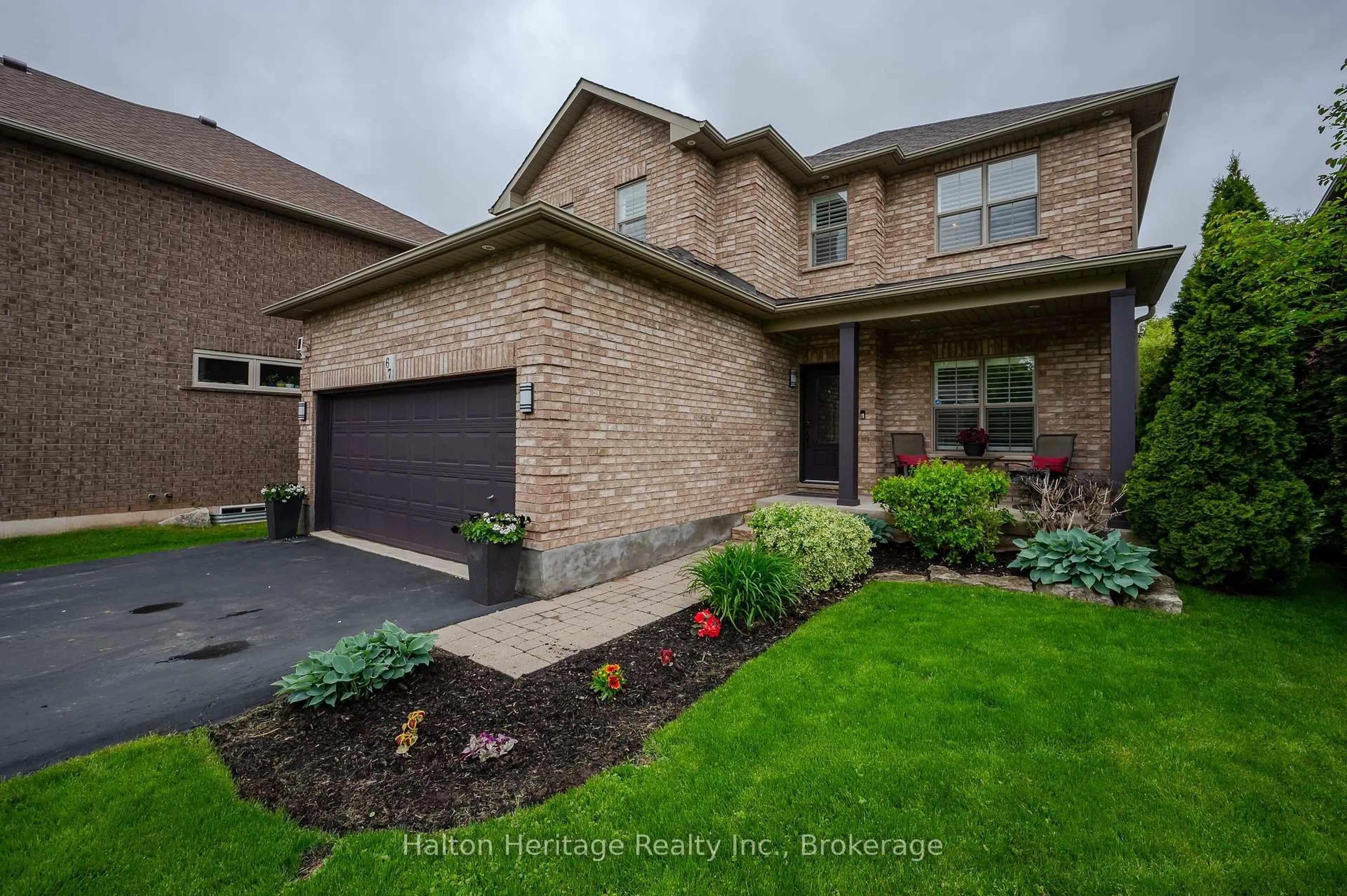 Home with brick exterior material, street for 67 Commando Crt, Hamilton Ontario L8B 0J6