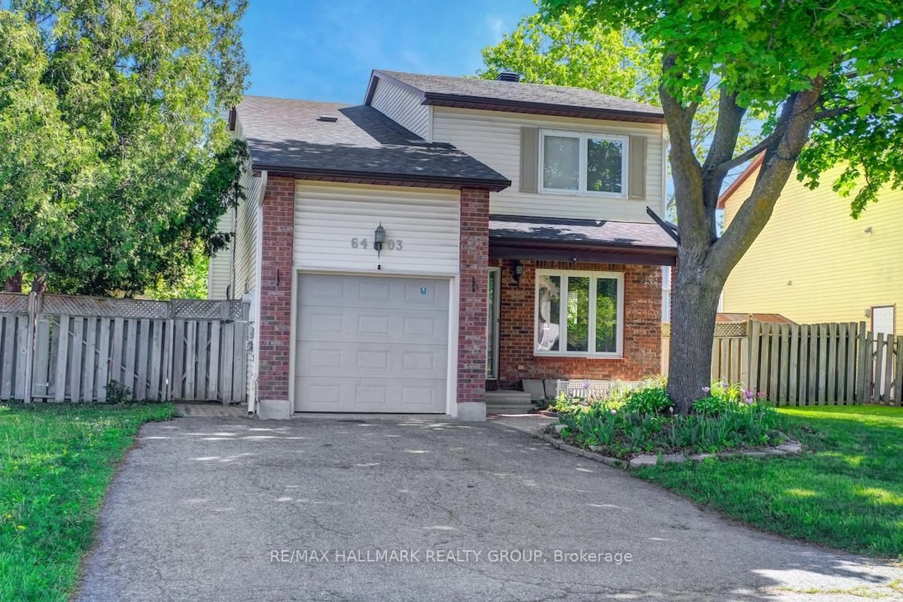 Home with brick exterior material, street for 6403 Viseneau Dr, Orleans Ontario K1C 5E7