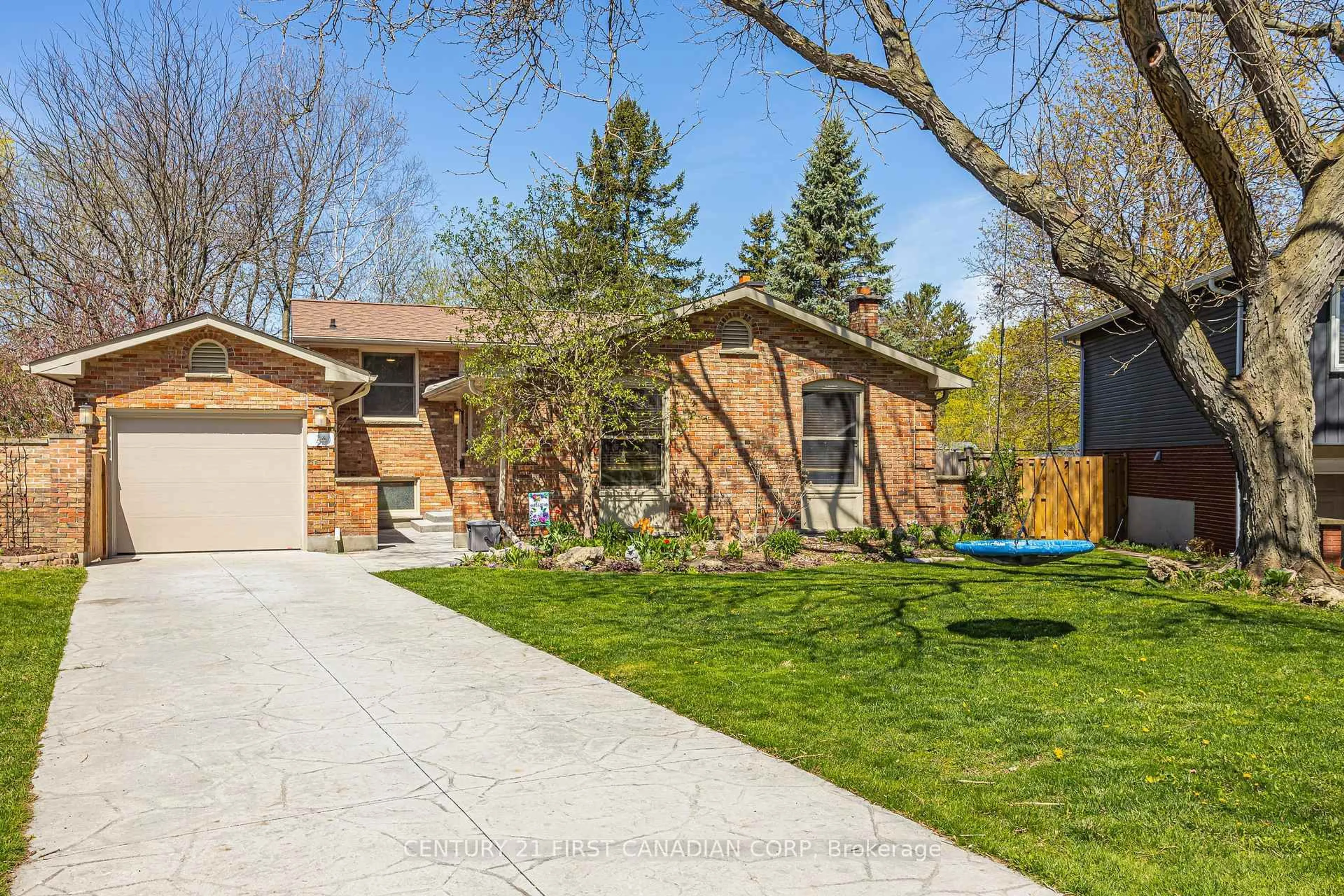 Home with brick exterior material, street for 24 Gatineau Cres, London South Ontario N6K 2Z7