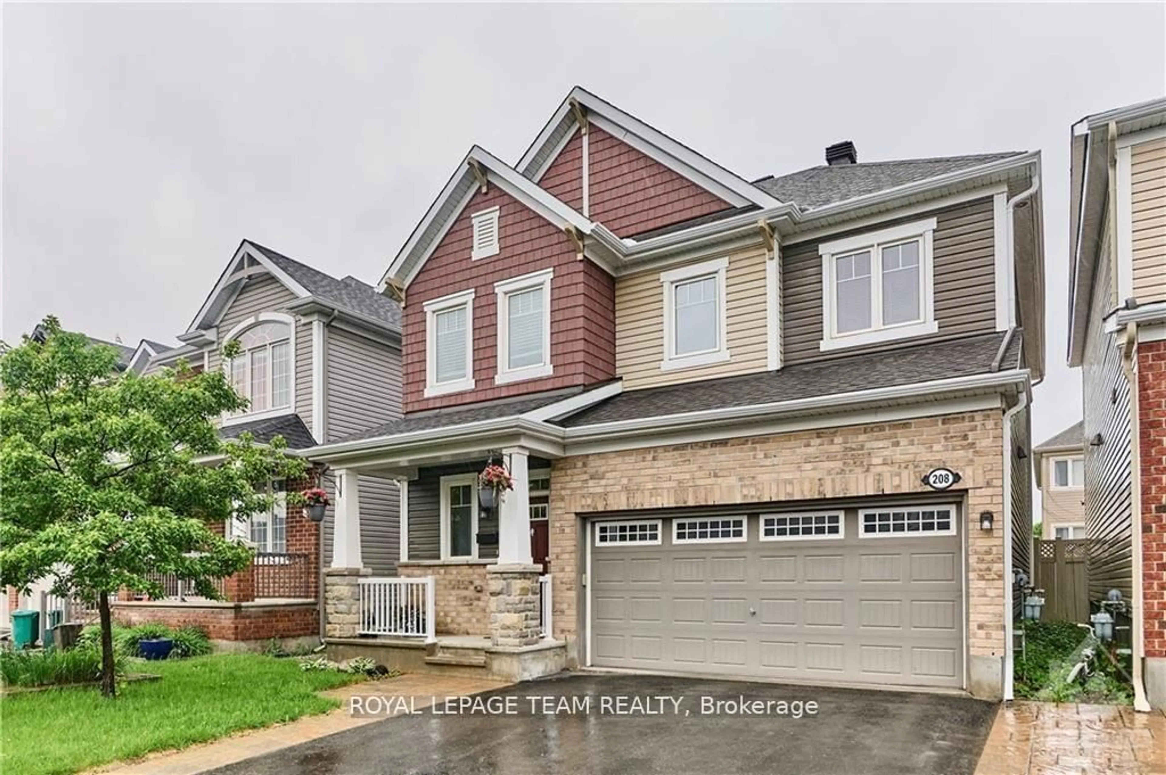 Home with brick exterior material, street for 208 Rivertree St, Ottawa Ontario K2M 0J3