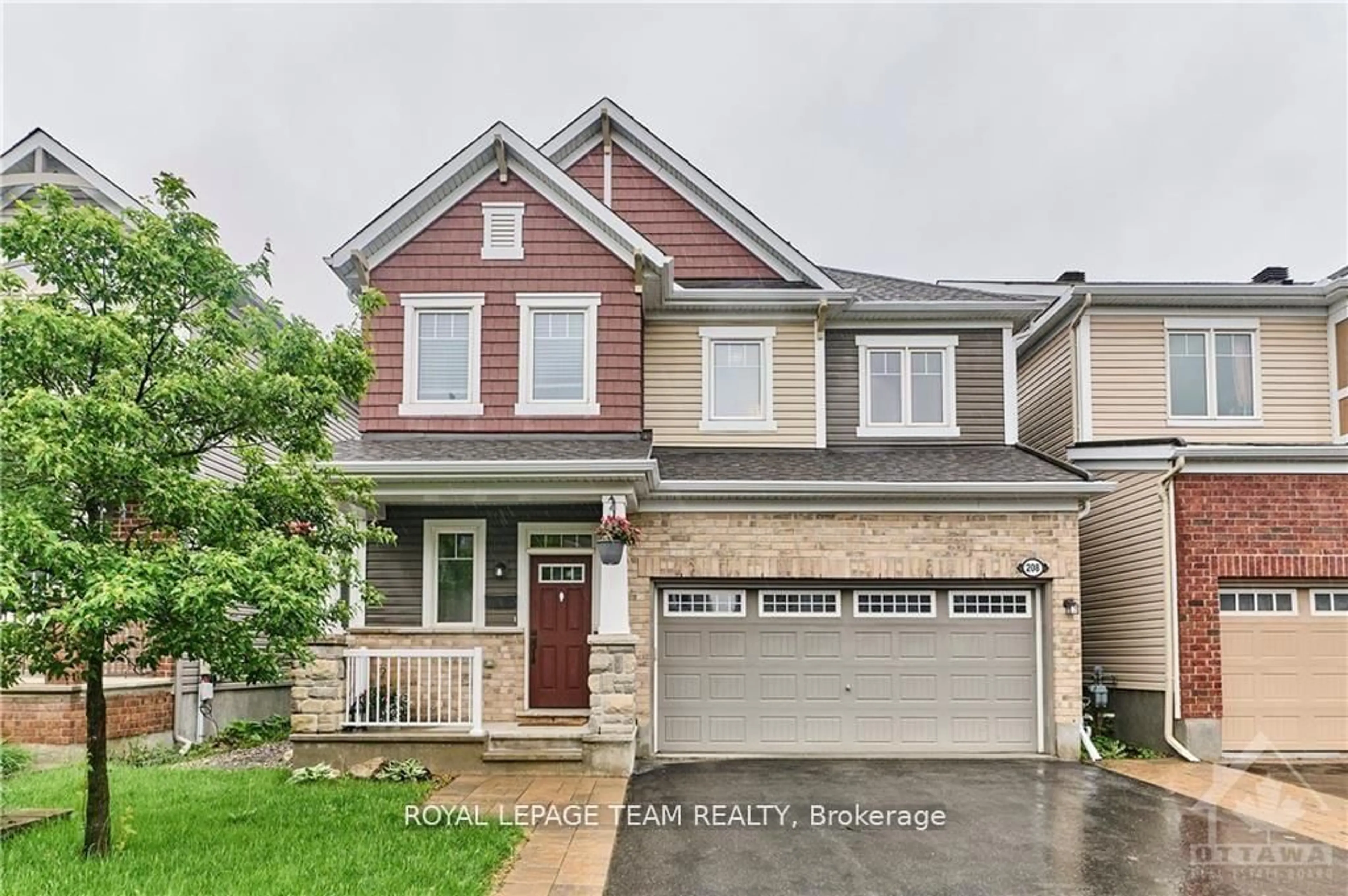 Home with brick exterior material, street for 208 Rivertree St, Ottawa Ontario K2M 0J3