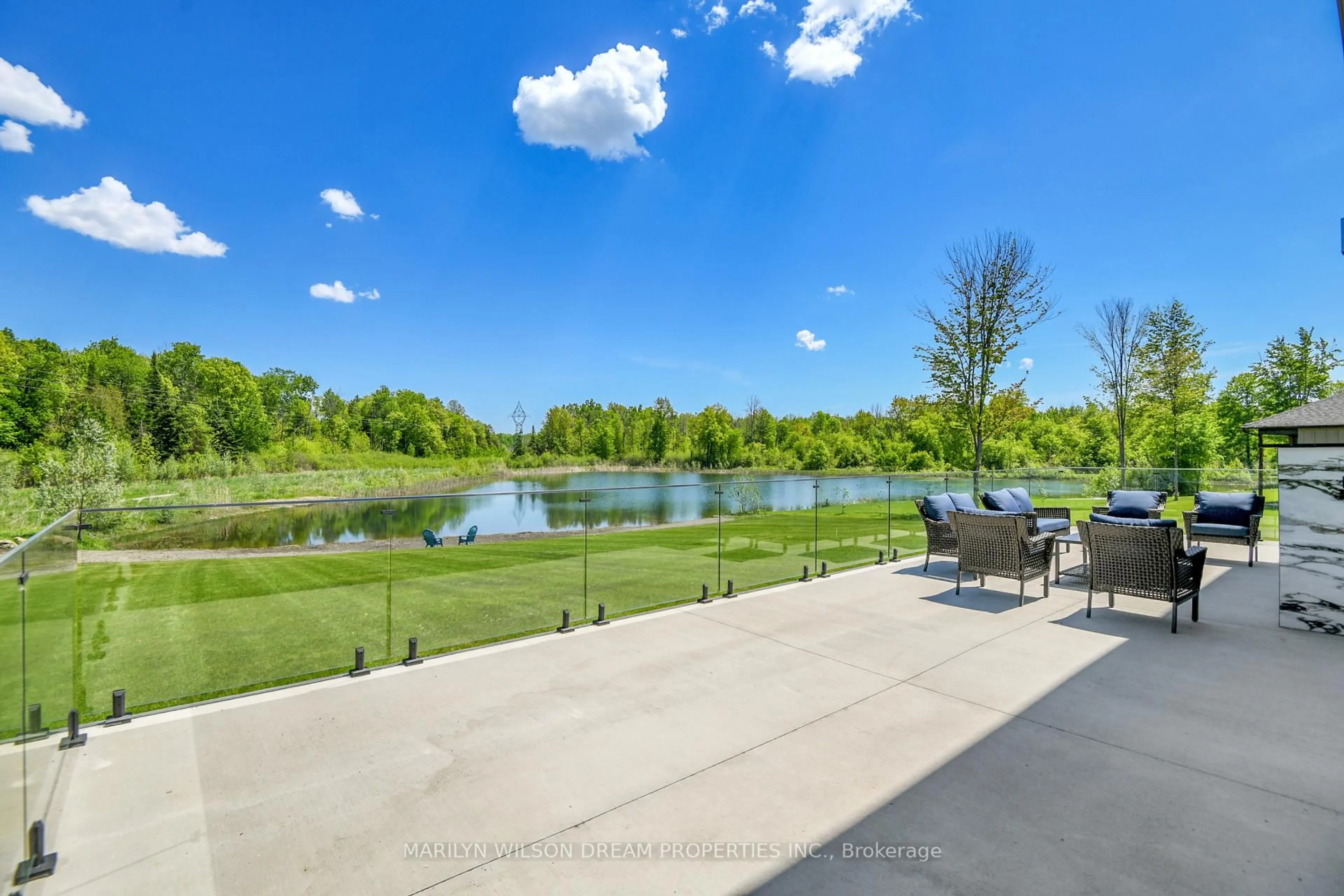 Patio, water/lake/river/ocean view for 493 Shoreway Dr, Greely Ontario K4P 0G3