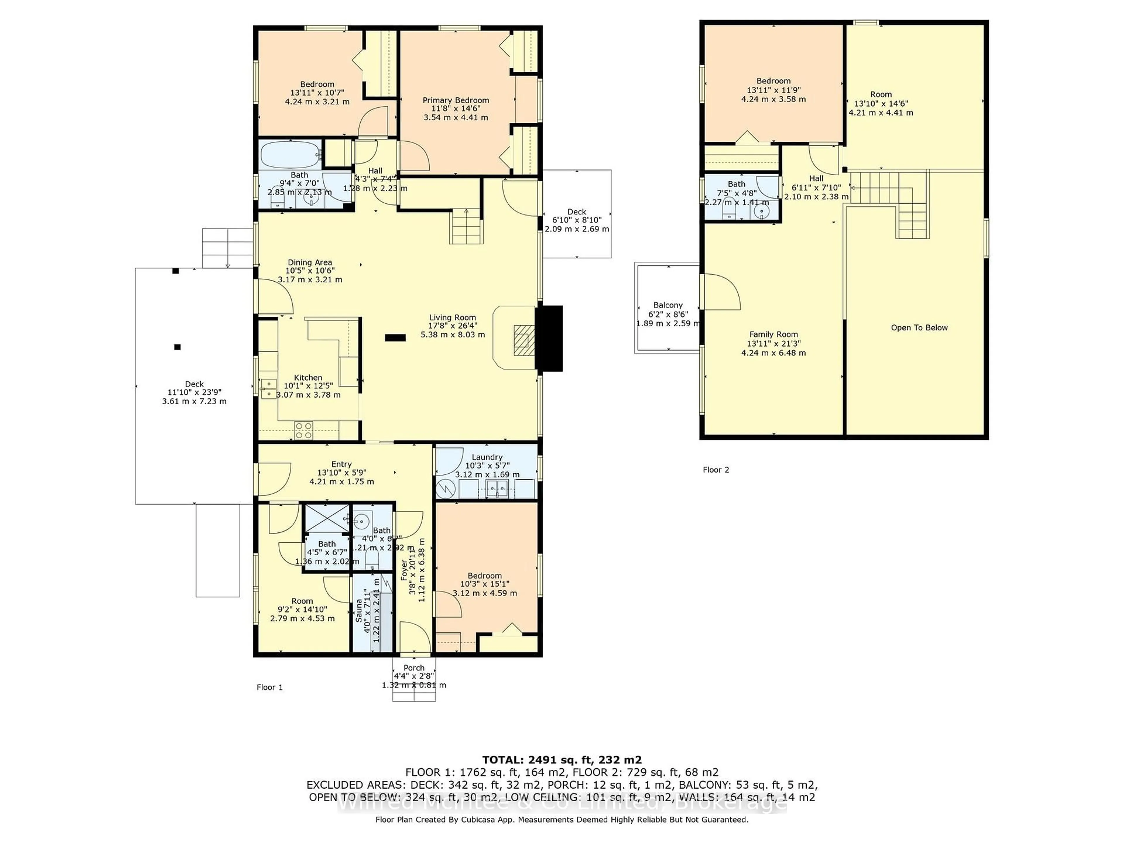 Floor plan for 1716 Concession 10 Concession, Kincardine Ontario N0H 2C5